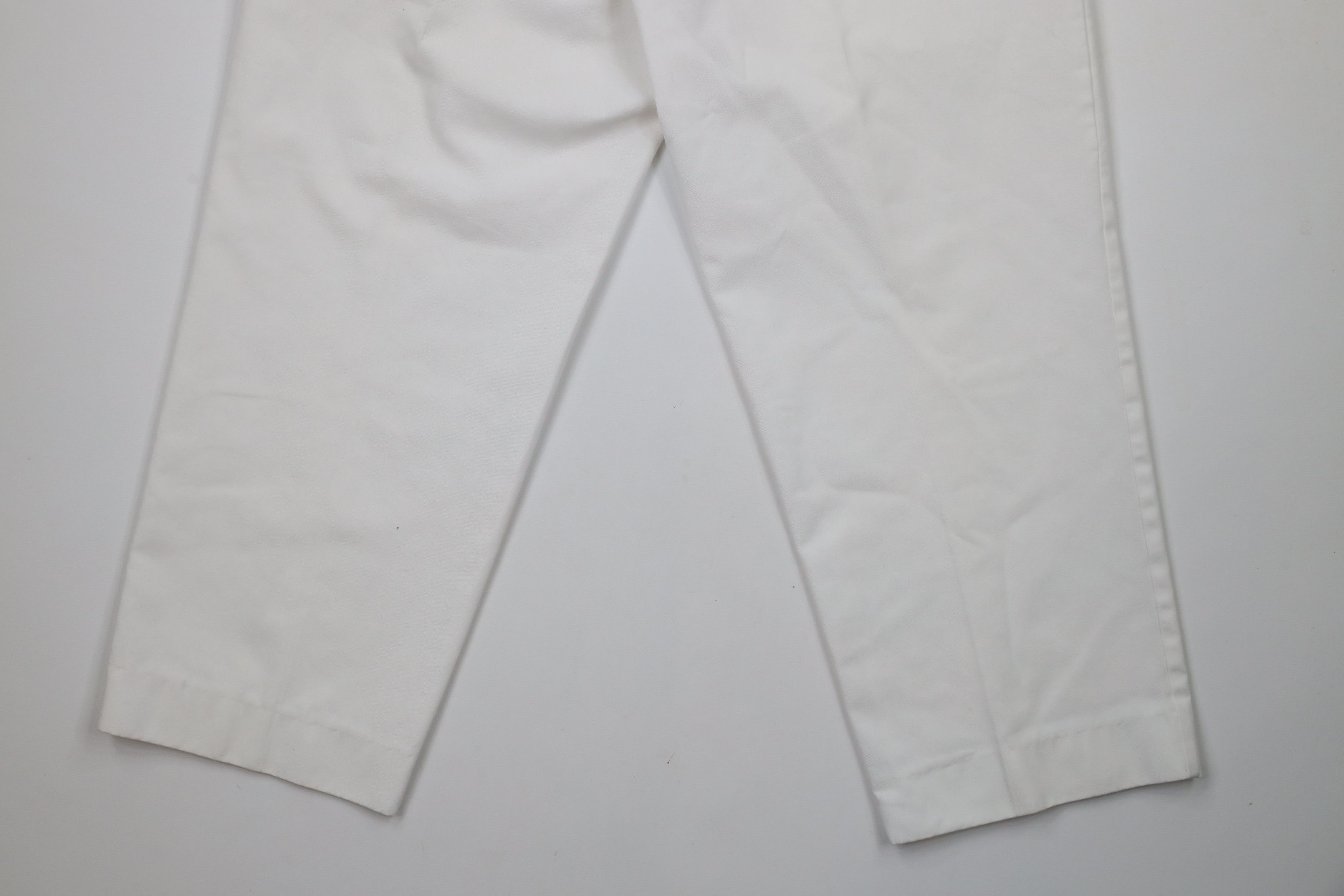 Vintage Vintage 90s Streetwear Mechanic Work Painter Pants White Size US 34 / EU 50 - 12 Thumbnail