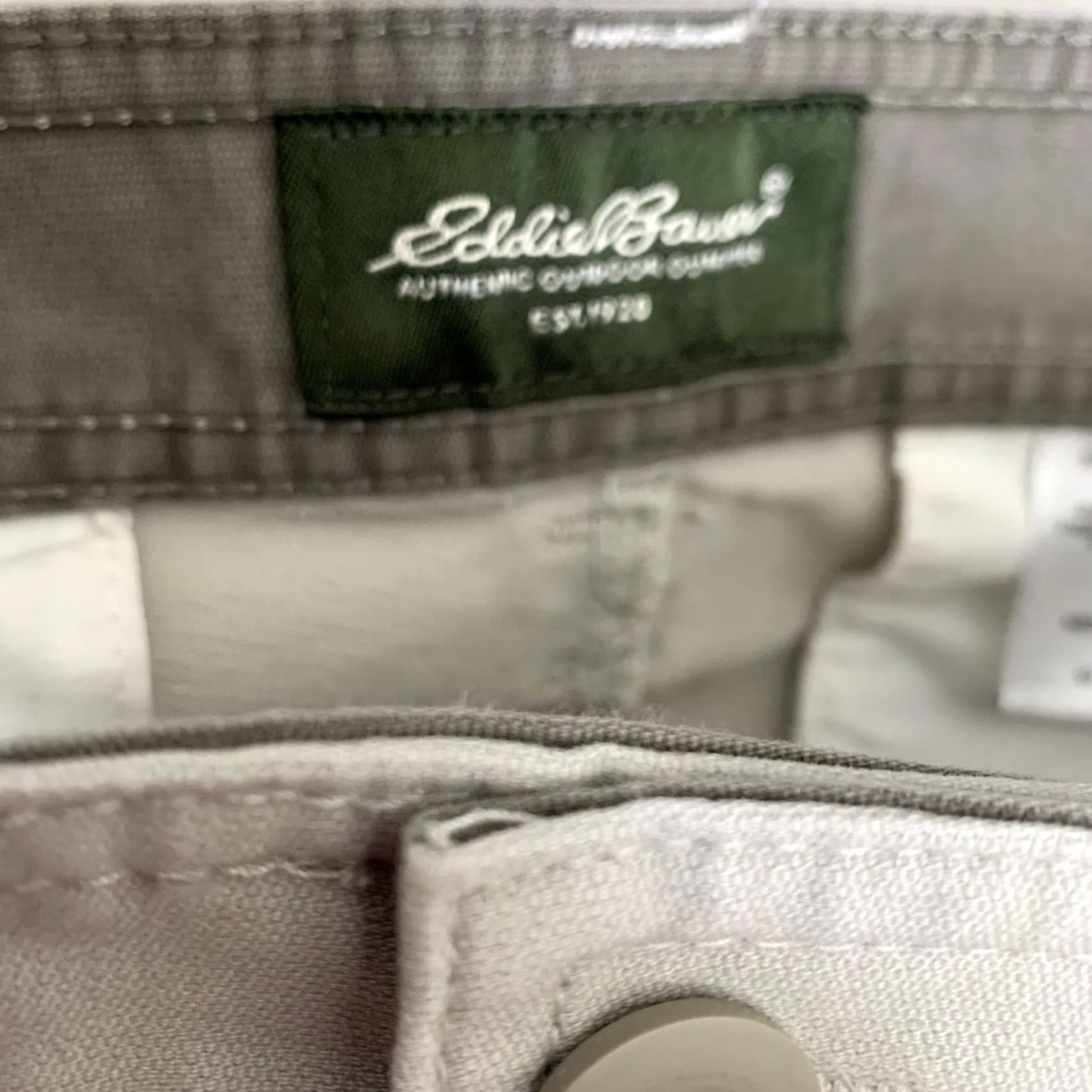 Eddie Bauer Eddie Bauer Pants Mens 36x30 Straight Cargo Hiking Active Stone Beige Size US 36 / EU 52 - 4 Thumbnail