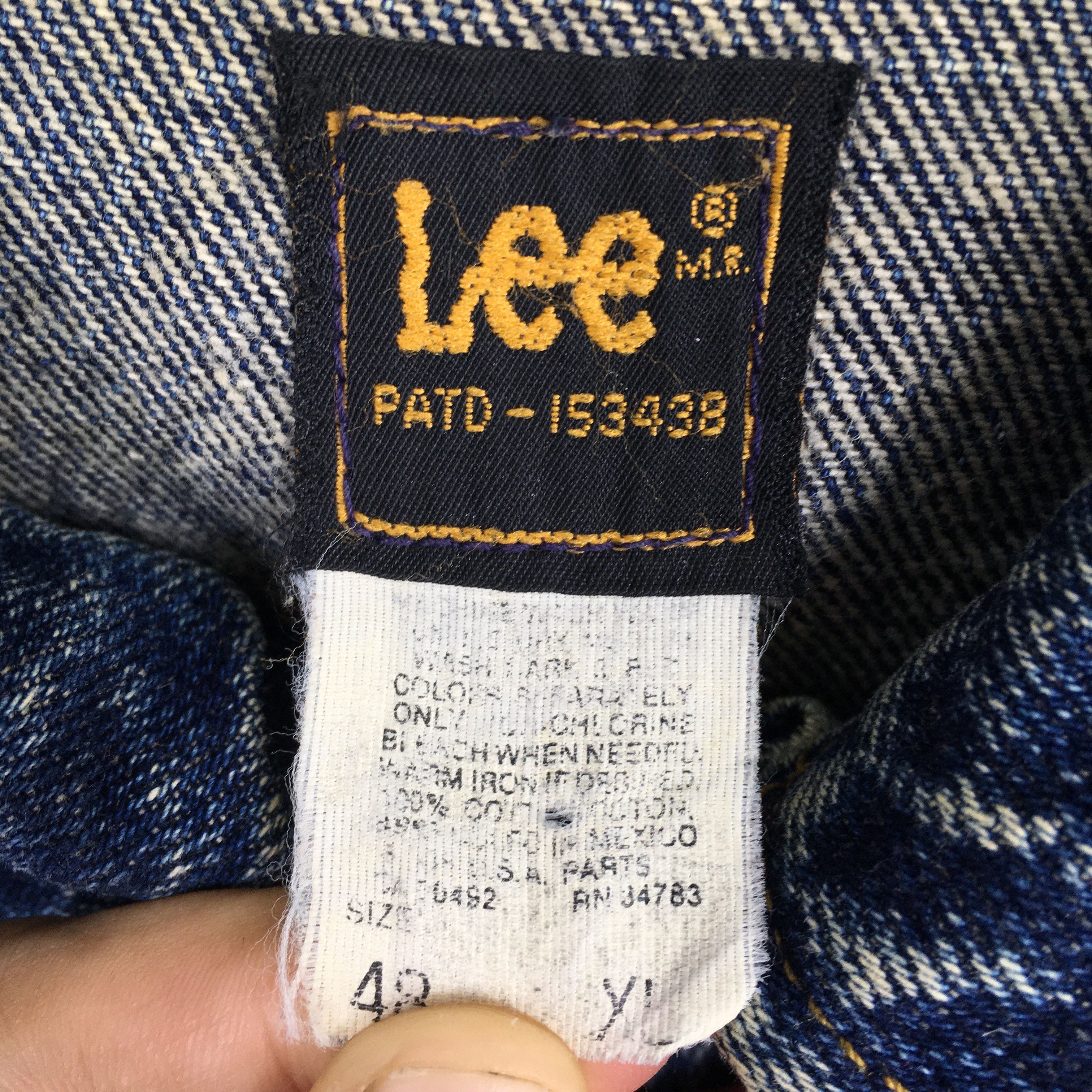 Lee Vintage 80's Lee Riders Denim Trucker Jacket XLarge Size US XL / EU 56 / 4 - 5 Thumbnail