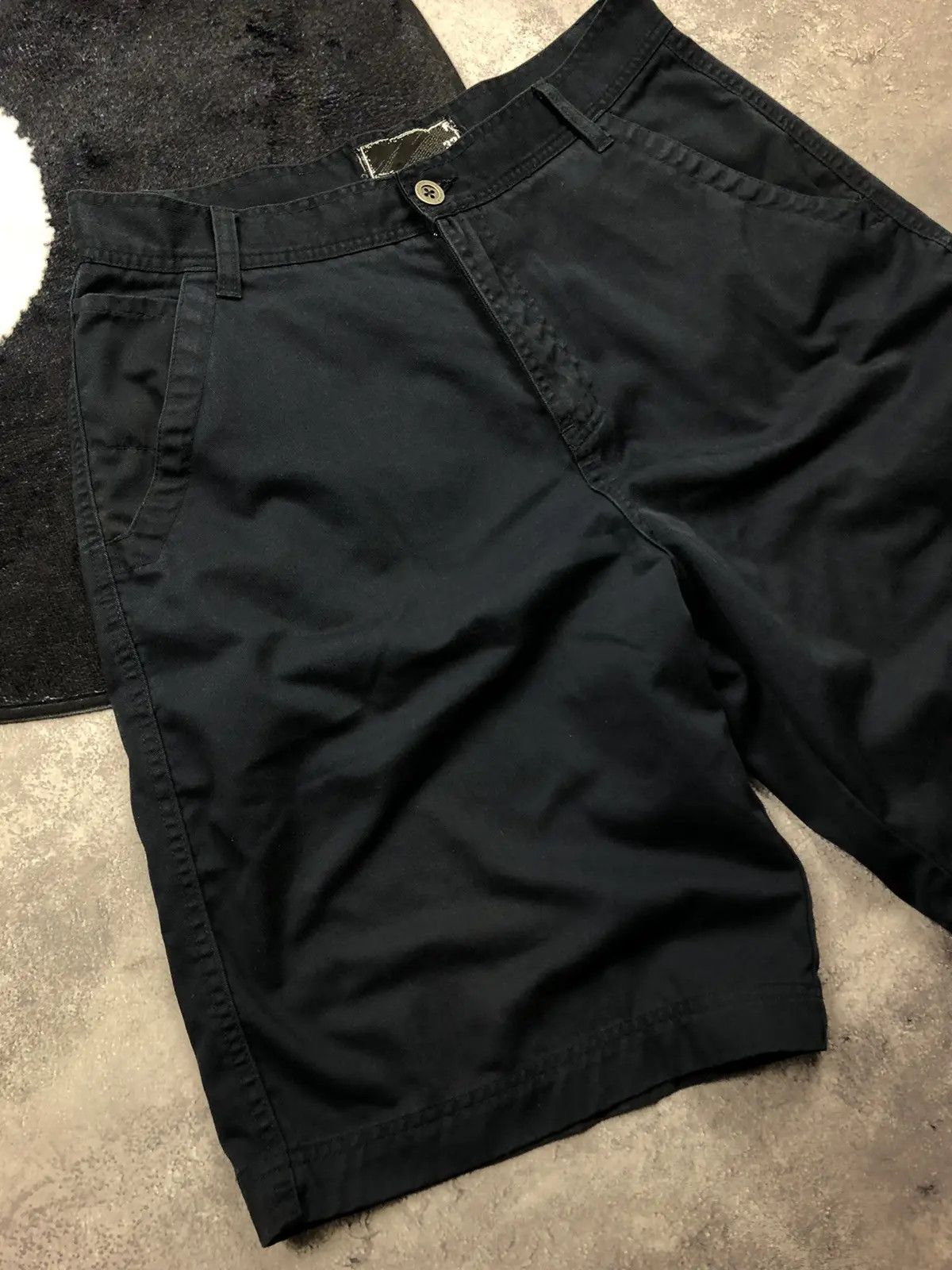 Oakley OAKLEY Vintage Mini Logo Shorts Navy Blue Streetwear Hype Size US 33 - 3 Thumbnail