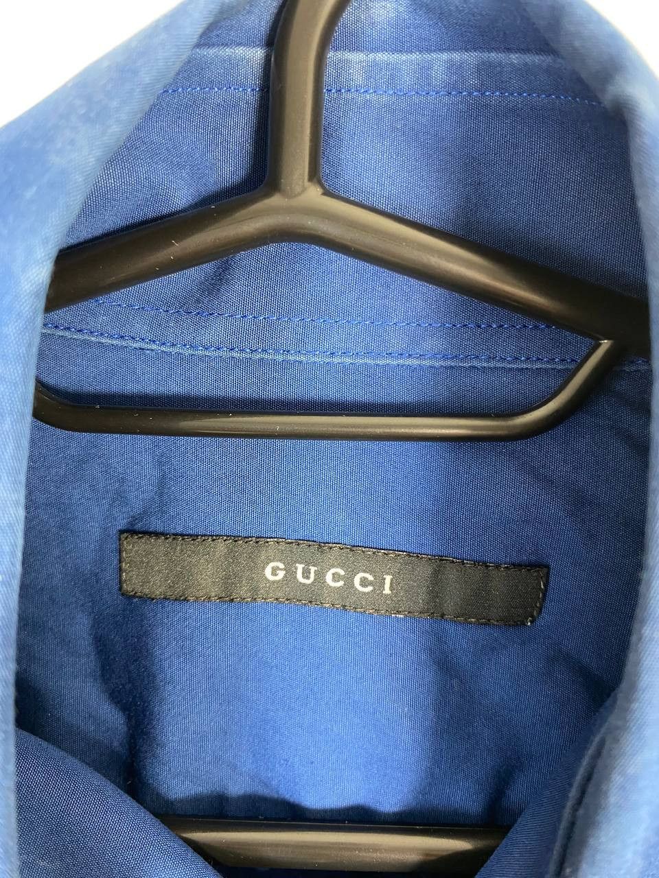 Gucci Vintage GUCCI Shirt Button Up Long Sleeve Slim Fit Size US M / EU 48-50 / 2 - 4 Thumbnail