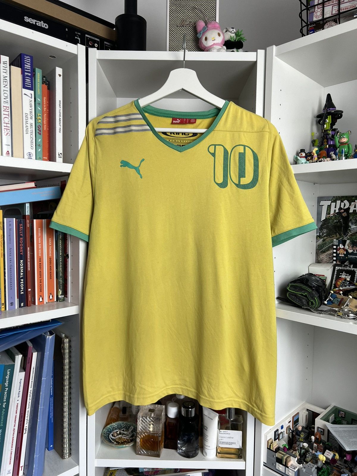 Puma × Vintage Vintage Y2K Puma Jamaica Brazil sama series t-shirt M 90s Size M / US 6-8 / IT 42-44 - 1 Thumbnail