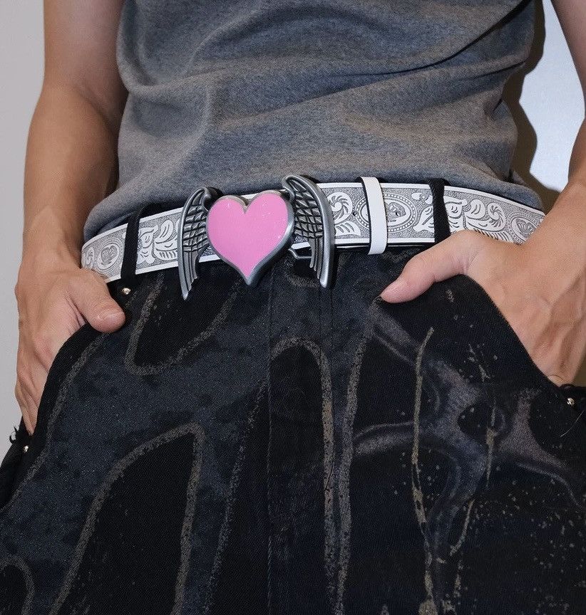 【suzen】Deuca Vintage Heart Belt Vintage Heart Belt - Etsy