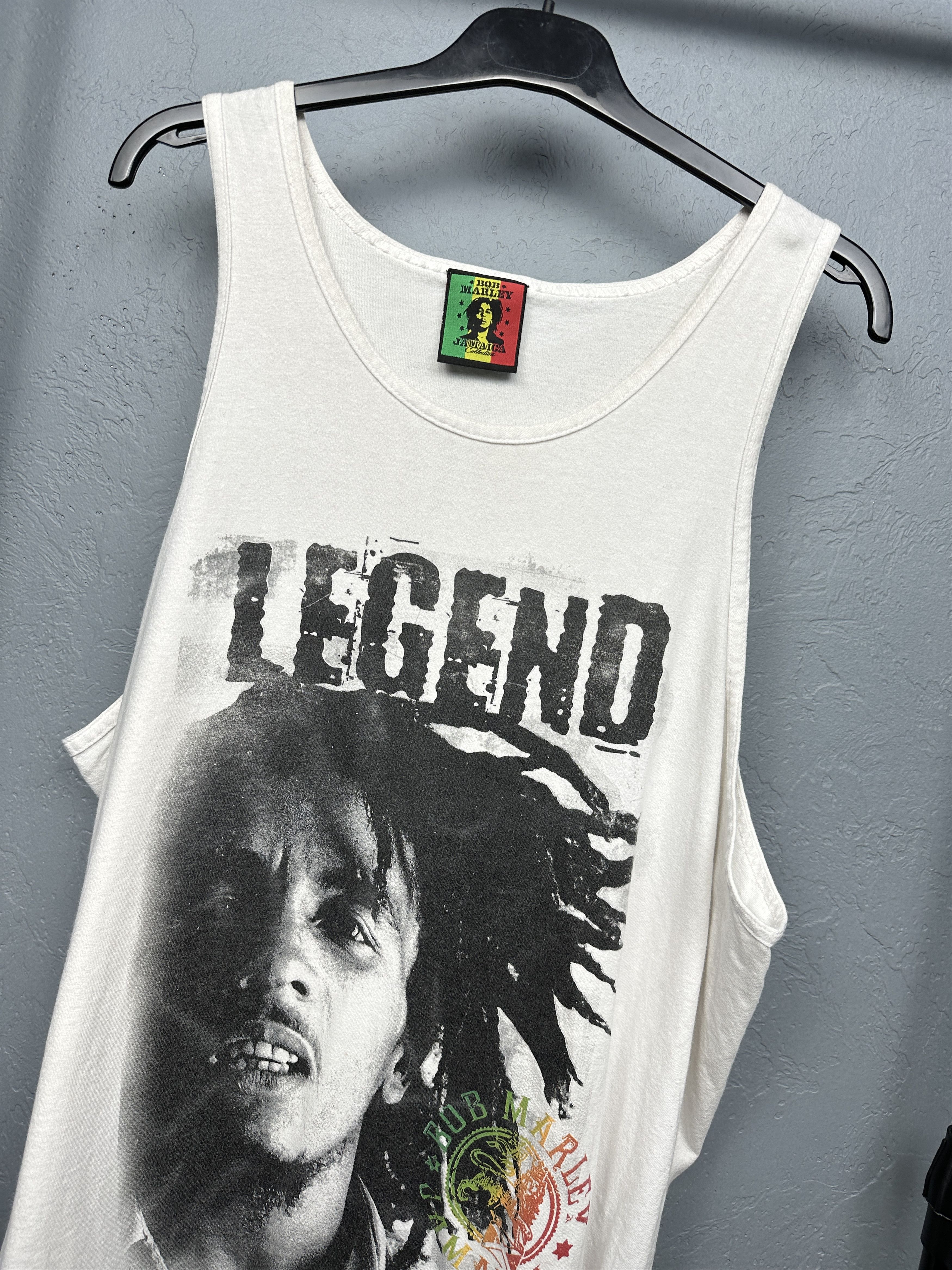 Bob Marley Bob Marley 2011 Vintage Mens Sleeveless T-Shirt Size US XXL / EU 58 / 5 - 2 Thumbnail