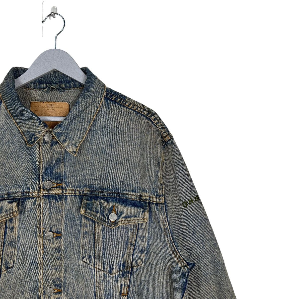 Japanese Brand 🔥 VINTAGE DEER FROM ZOO FAMILY DENIM JACKET Size US L / EU 52-54 / 3 - 7 Thumbnail