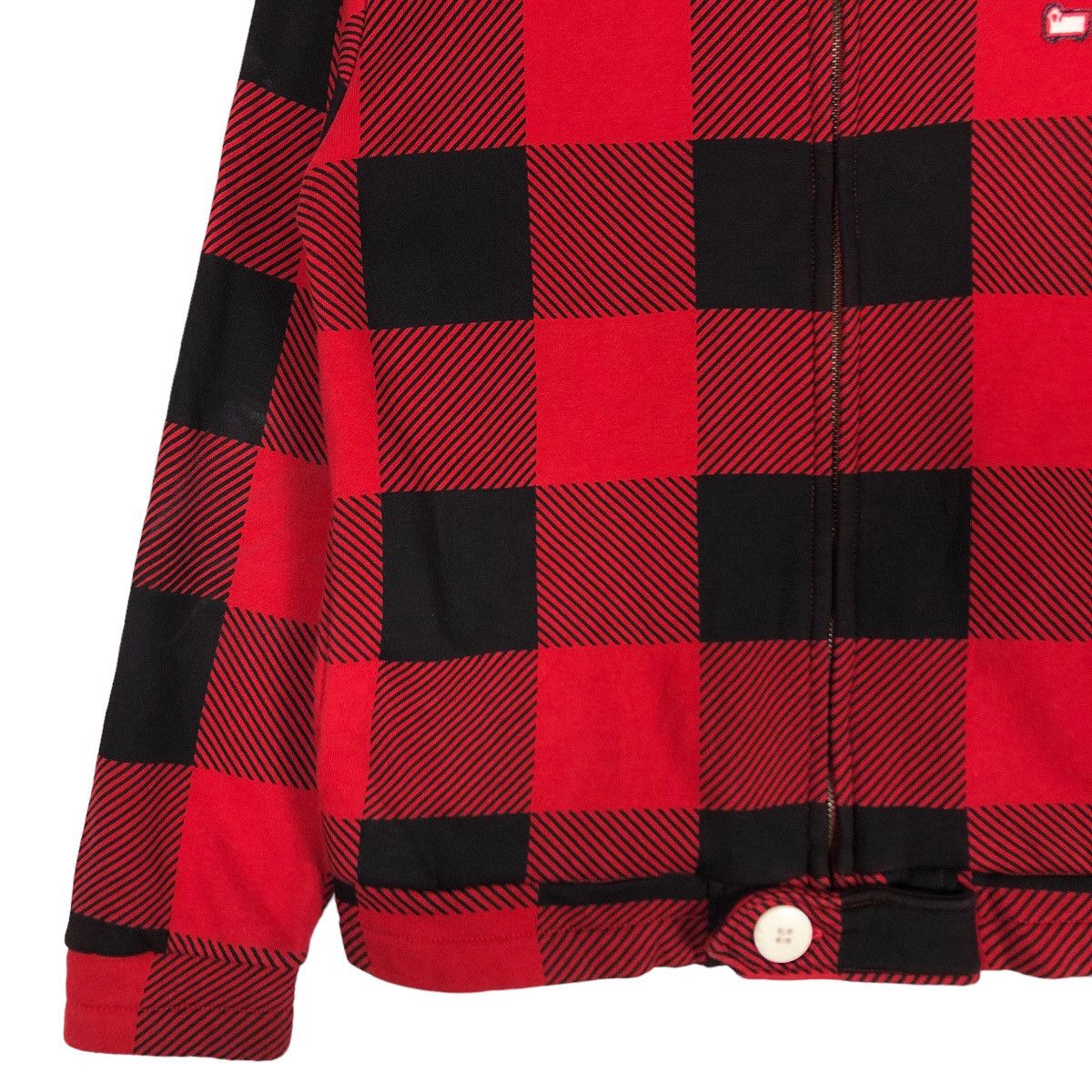 Japanese Brand 🔥Vintage Bomber Jacket Woolrich Tartan Design Punk Design Size US M / EU 48-50 / 2 - 4 Thumbnail