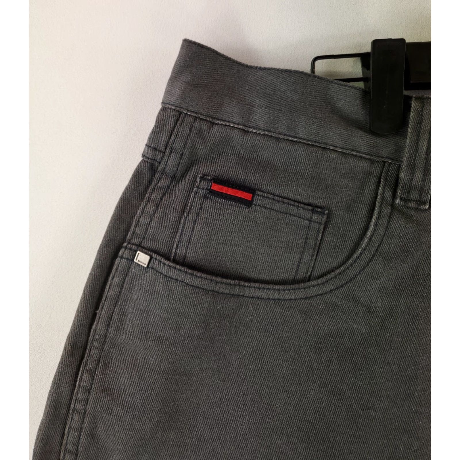 Fubu VINTAGE FUBU Shorts Denim 90s The Collection Gray Mens 36 38 (36x14 Actual) Jorts Mens Size US 36 / EU 52 - 2 Thumbnail