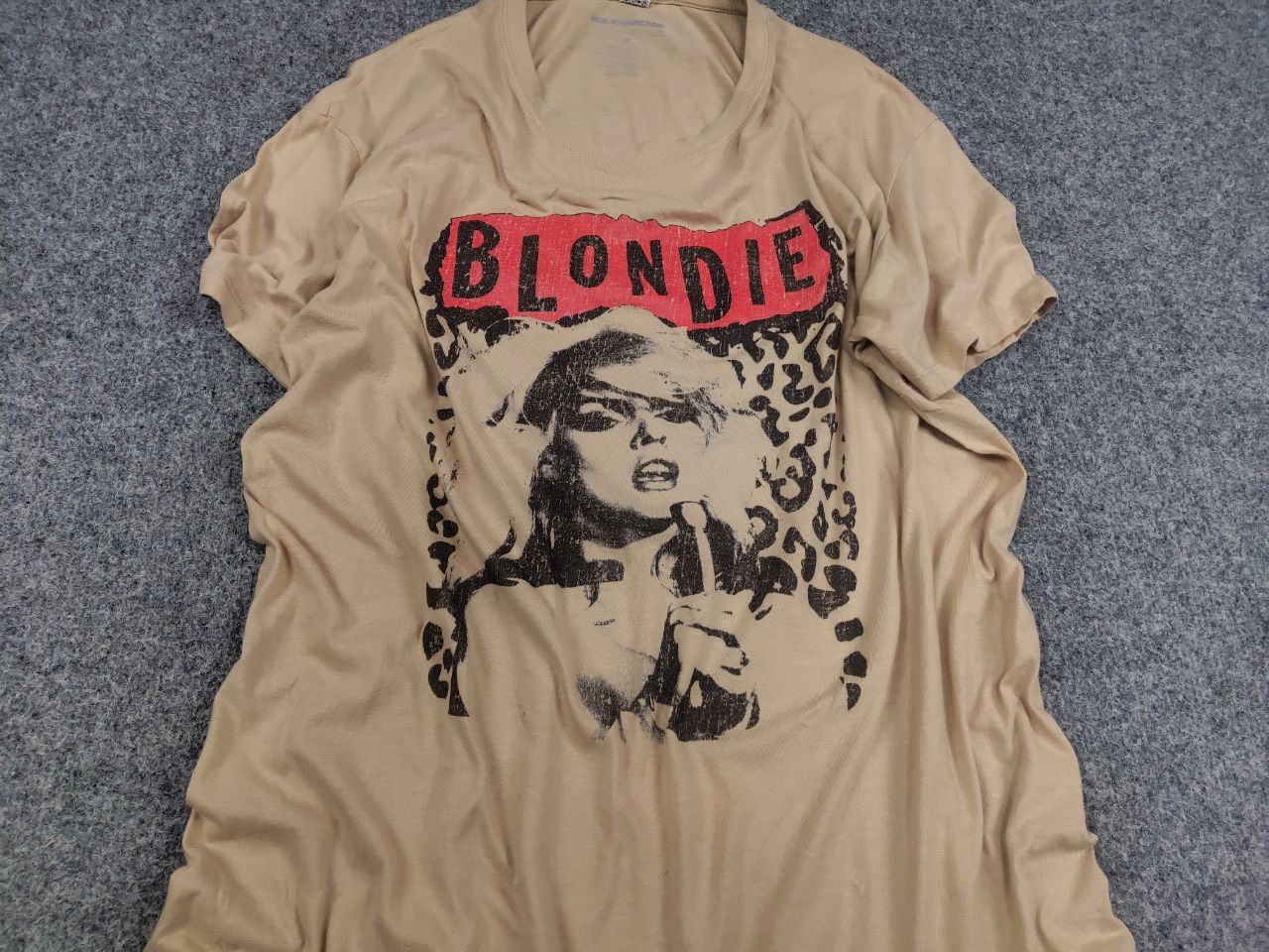 Other Vintage Blondie Hysteric Glamour Style Beige T shirt Y2K Size US M / EU 48-50 / 2 - 5 Thumbnail