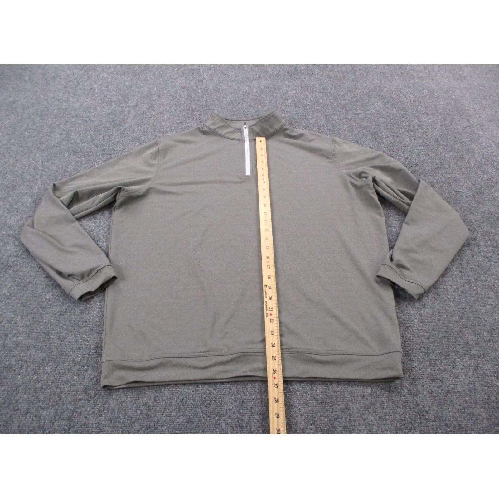 Peter Millar Peter Millar Jacket Mens XL Gray Wicking Performance Golf Stretch Pullover Size US XL / EU 56 / 4 - 3 Thumbnail