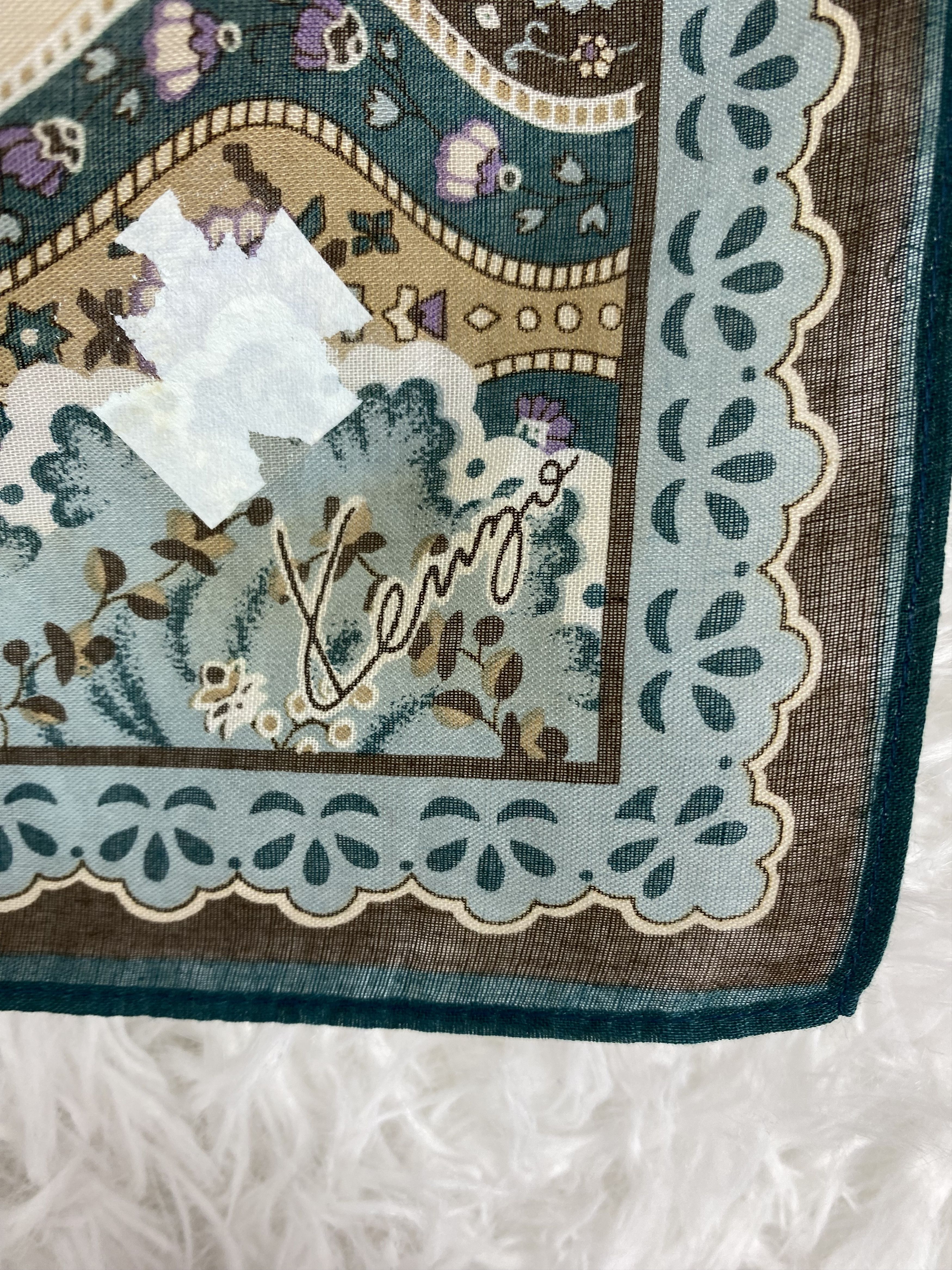 Kenzo Vintage Kenzo Handkerchief Neckerchief PH0253 Size ONE SIZE - 4 Thumbnail