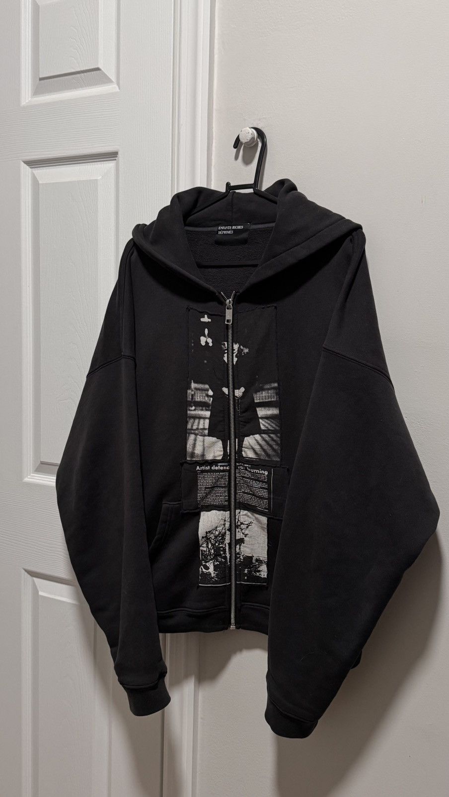 Enfants Riches Deprimes Enfants Riches Deprimes Artist Defends Zip Up Hoodie Size US M / EU 48-50 / 2 - 1 Thumbnail