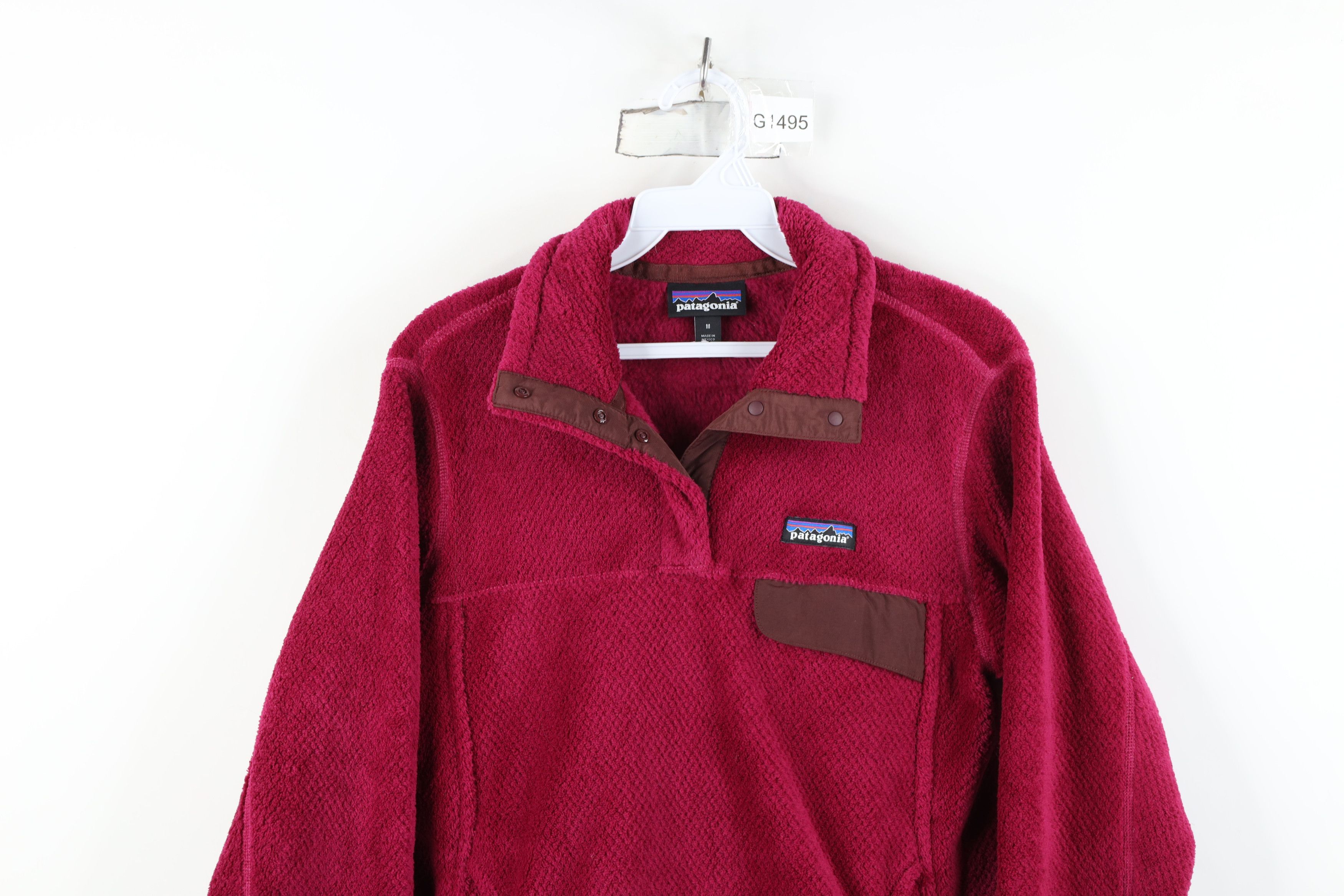 Patagonia Patagonia Box Logo Re-Tool Snap-T Pullover Fleece Sweater Size M / US 6-8 / IT 42-44 - 2 Thumbnail