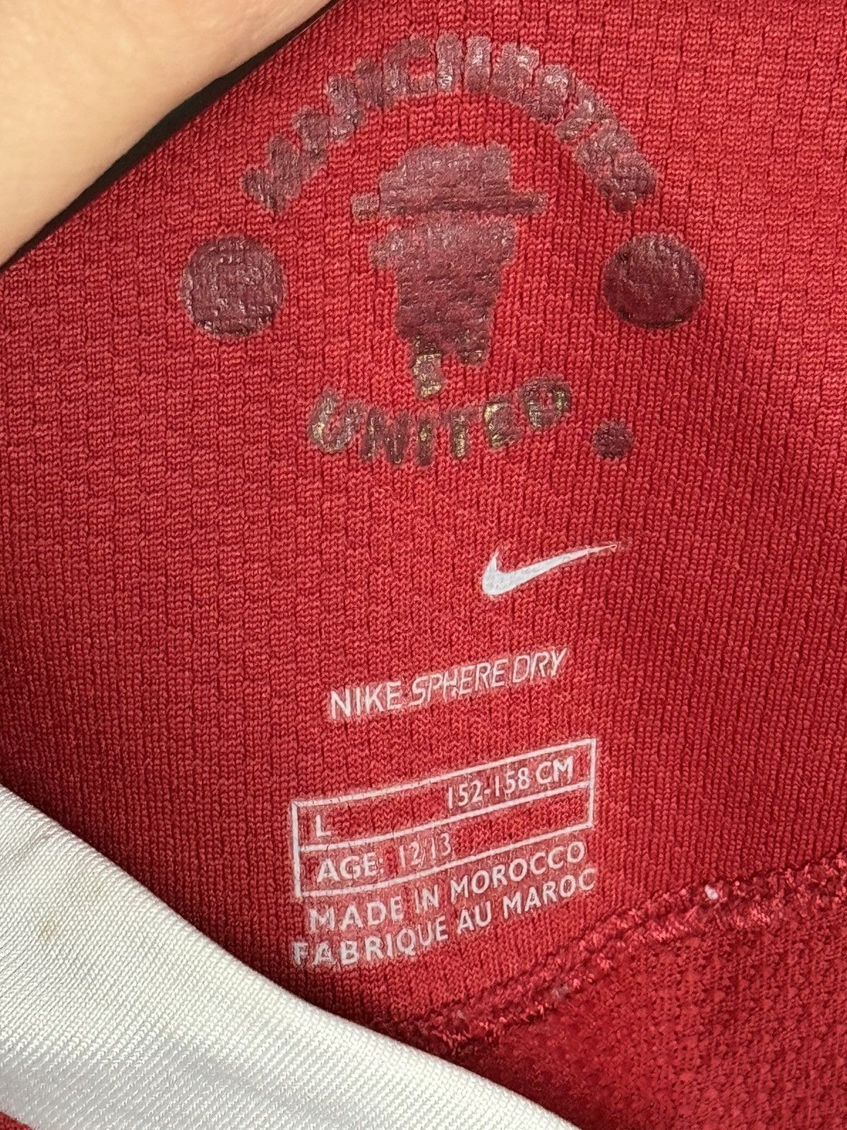 Nike KIDS Manchester United 06/07 Home Rooney Football Jersey Size US XS / EU 42 / 0 - 12 Thumbnail