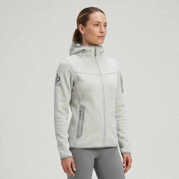 Arc'teryx Arc'teryx Gray Covert Full-Zip Fleece Hoody - Small Size S / US 4 / IT 40 - 1 Thumbnail