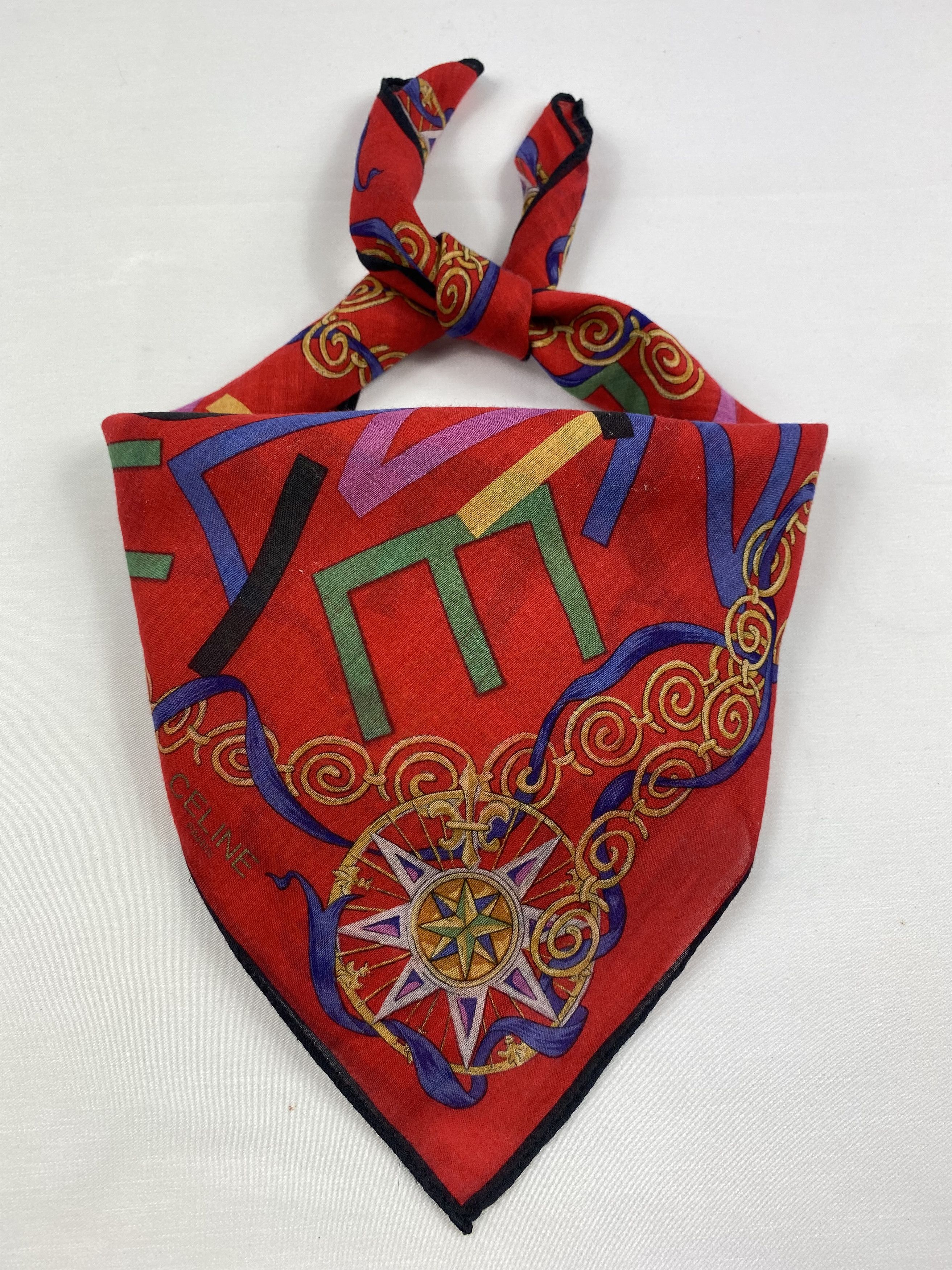 Celine Celine Handkerchief / Bandana / Neckerchief Size ONE SIZE - 1 Thumbnail