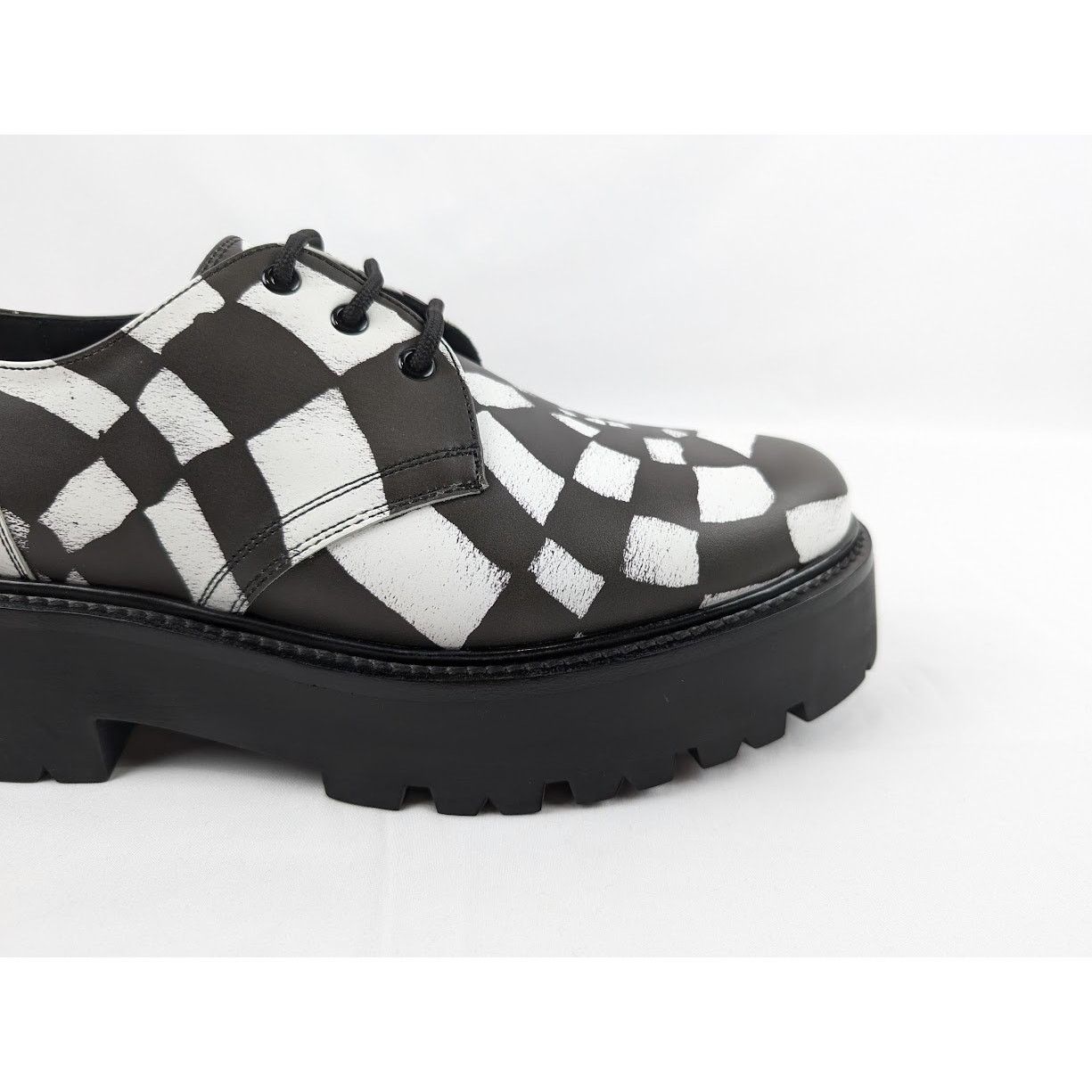 Celine o1rshd Leather Spiders Loafers in Black / White Size US 11 / EU 44 - 4 Thumbnail