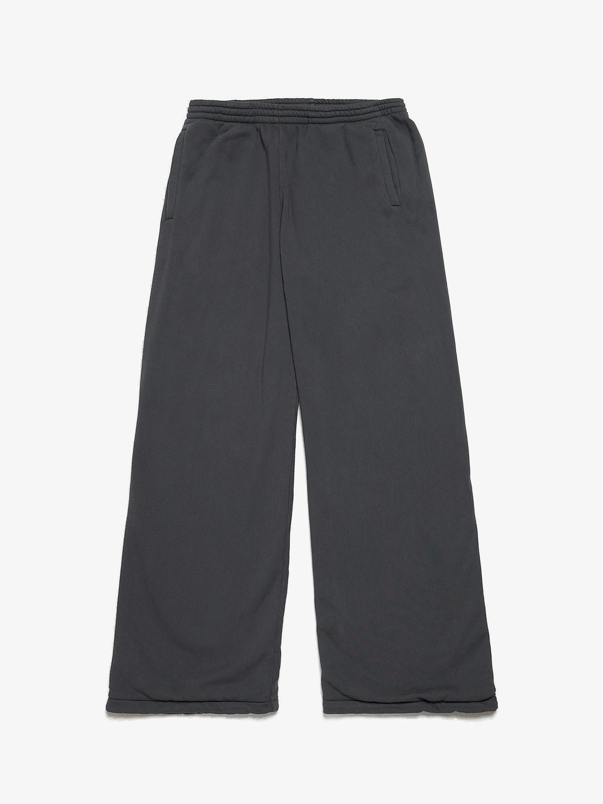 image of Yeezy Season Gray Double Layered Loose Sweatpants in Grey, Men's (Size 33)