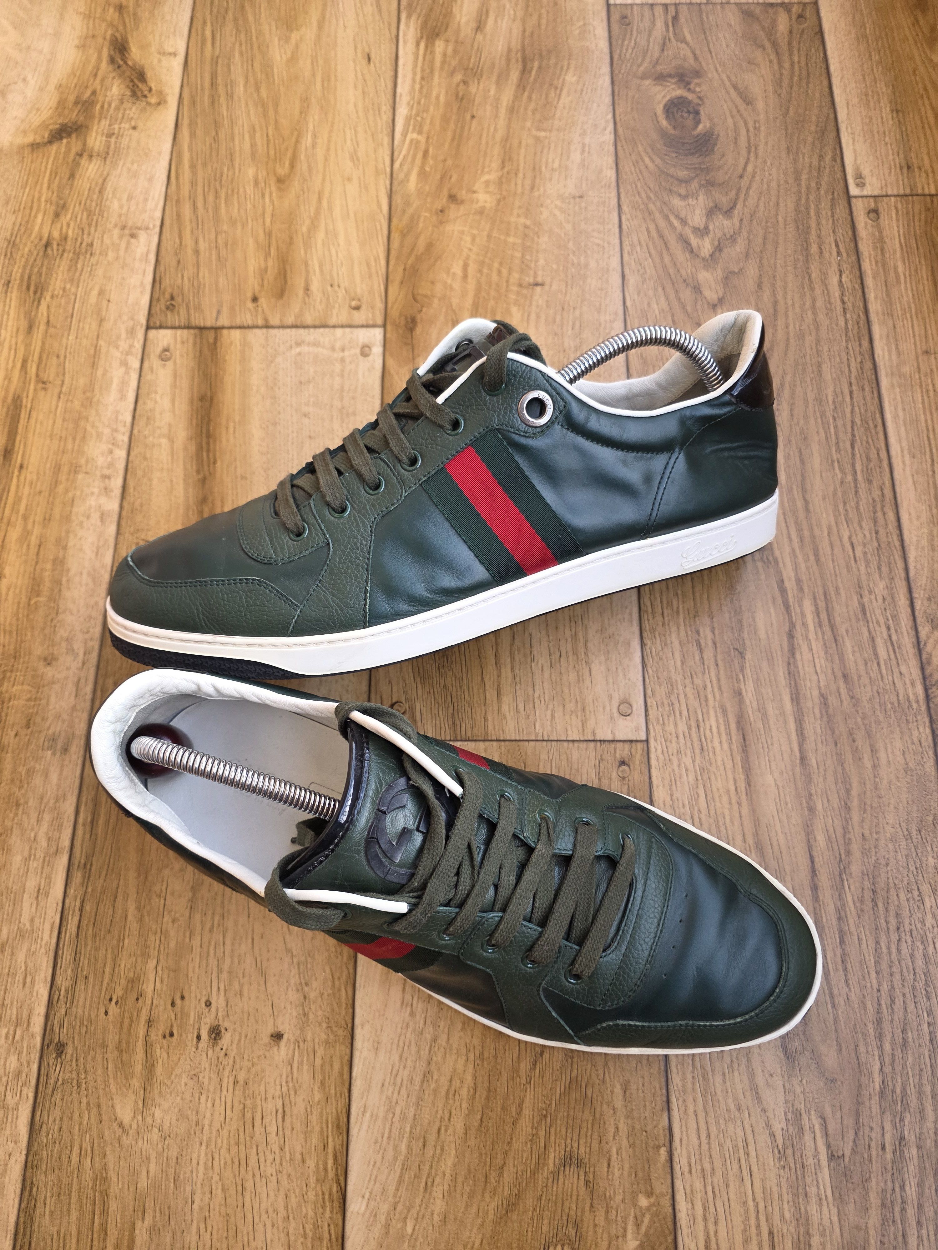 Gucci Gucci Web Low Top Sneakers Size US 14 / EU 47 - 5 Thumbnail