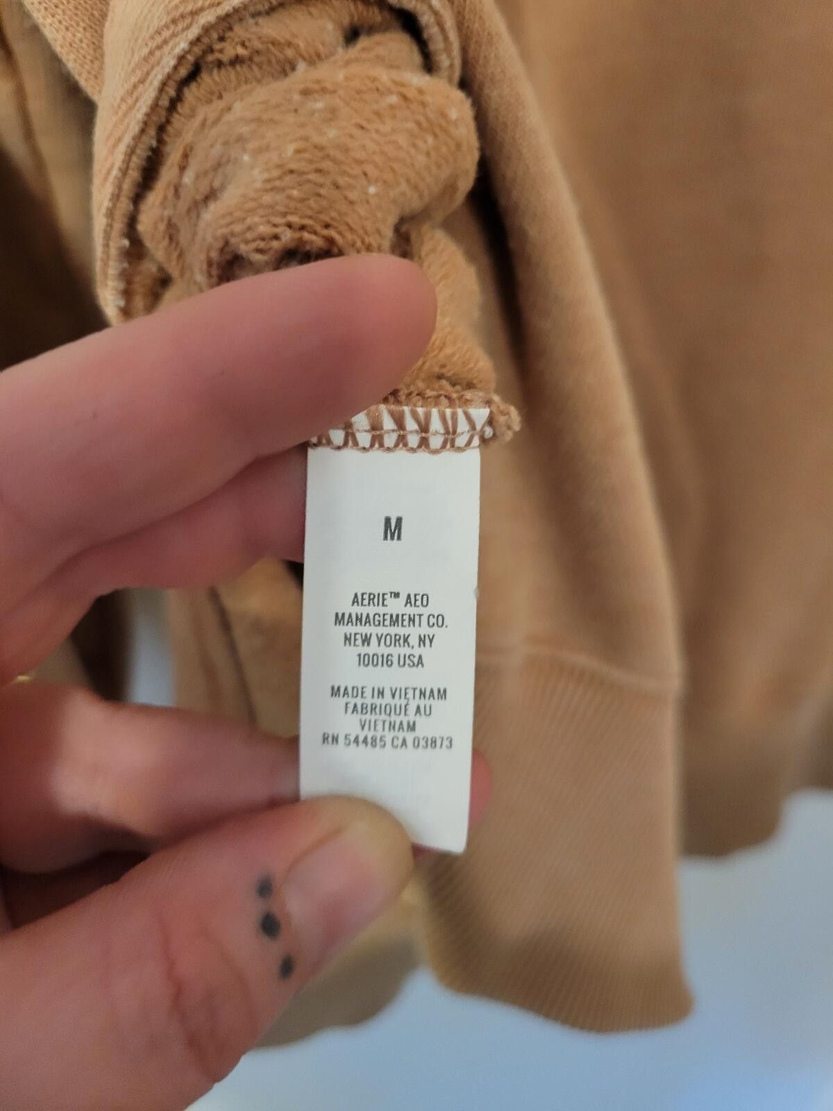 Other Aerie Medium Brown Oversized Crewneck Sweatshirt Size M / US 6-8 / IT 42-44 - 3 Thumbnail