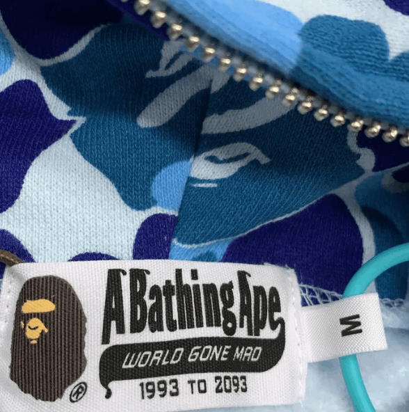 Bape BAPE Blue ABC Camo Shark Full Zip Hoodie Size US M / EU 48-50 / 2 - 7 Thumbnail
