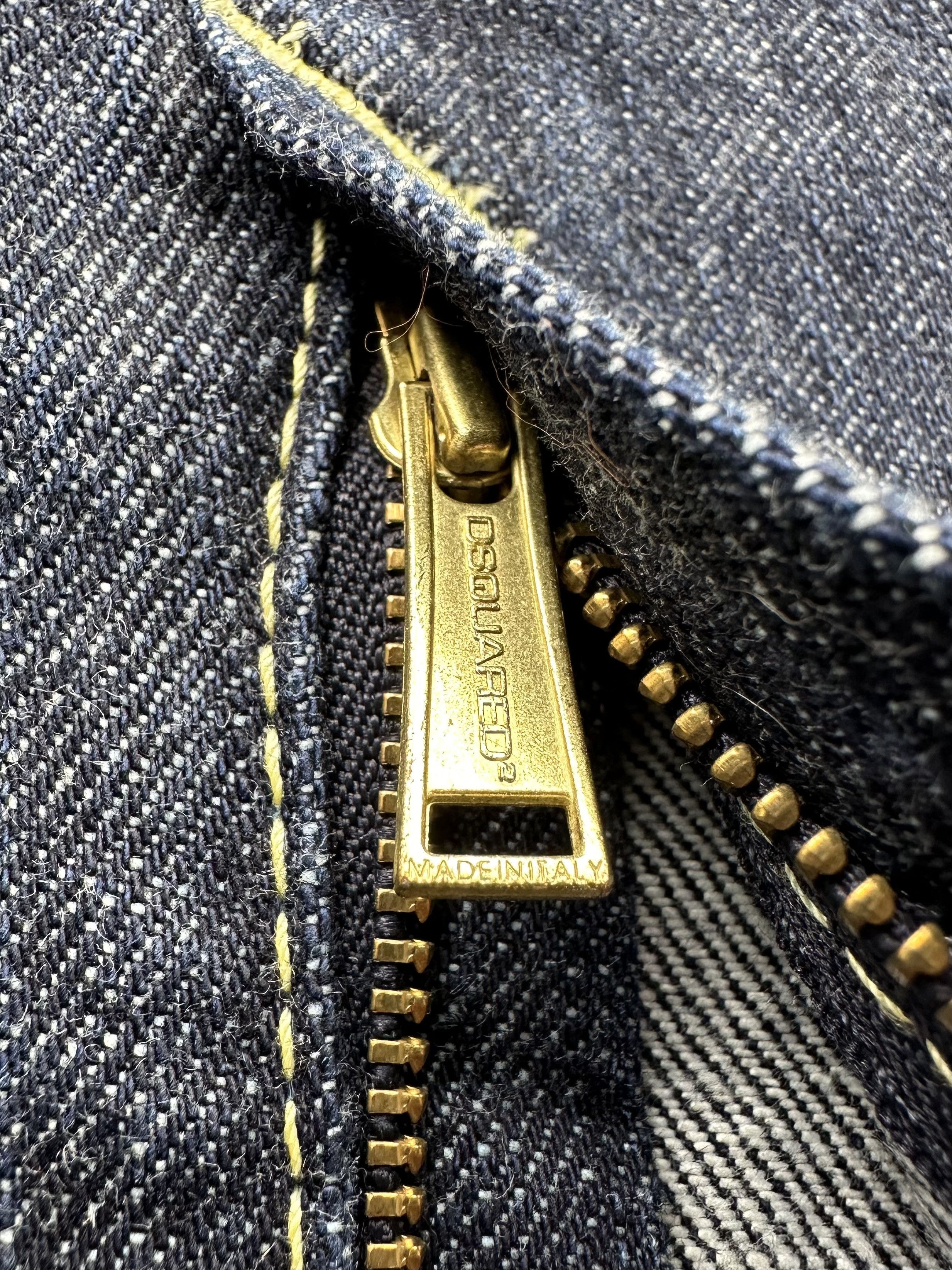 Dsquared2 Dsquared2 With Zipped Jeans (B269) Size 27" / US 4 / IT 40 - 4 Thumbnail