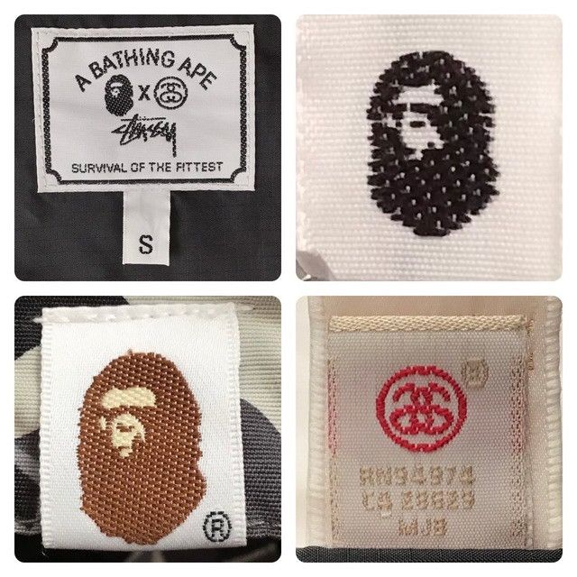 Bape × Stussy STUSSY × BAPE Skull camo hoodie snowboard jacket APE Size US S / EU 44-46 / 1 - 8 Thumbnail