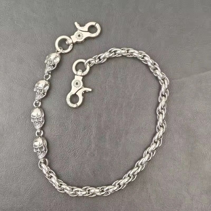 Japanese Brand Steel Skull Pants Chain Size ONE SIZE - 3 Thumbnail