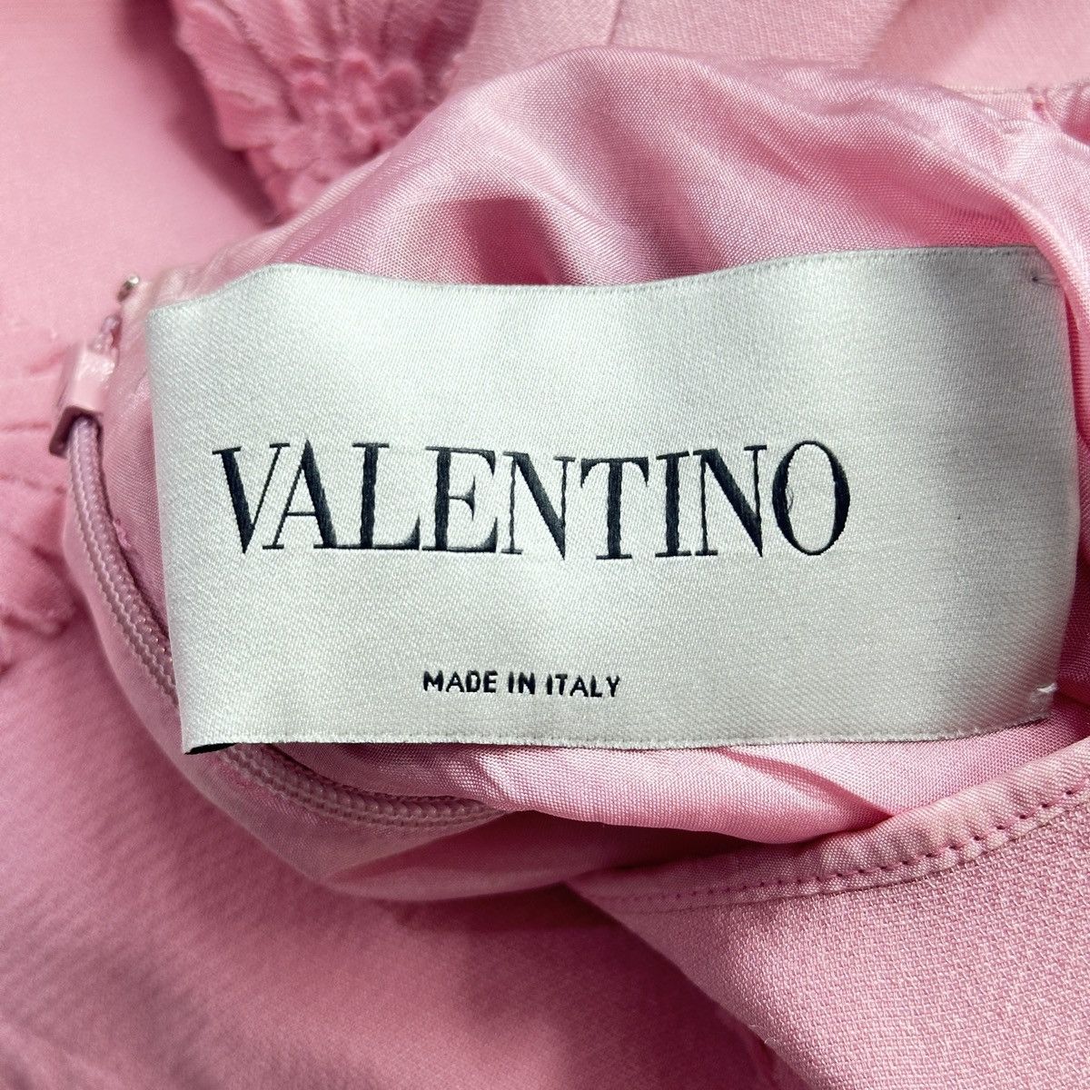 Valentino Valentino Pink Daisy Embroidered Sleeveless Dress K26WX Size S / US 4 / IT 40 - 5 Thumbnail