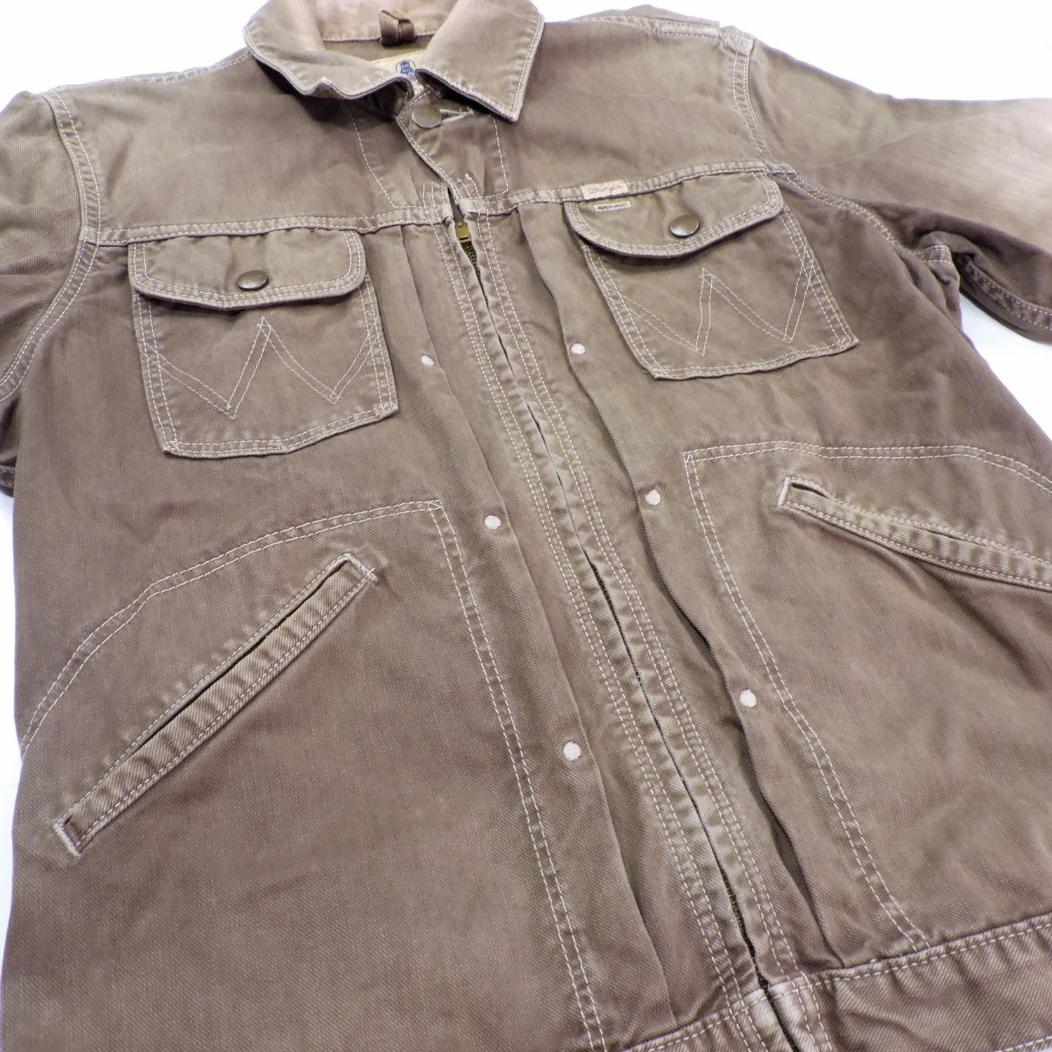 Wrangler WRANGLER W9564 SANFORIZED DENIM JACKET Size US L / EU 52-54 / 3 - 9 Thumbnail