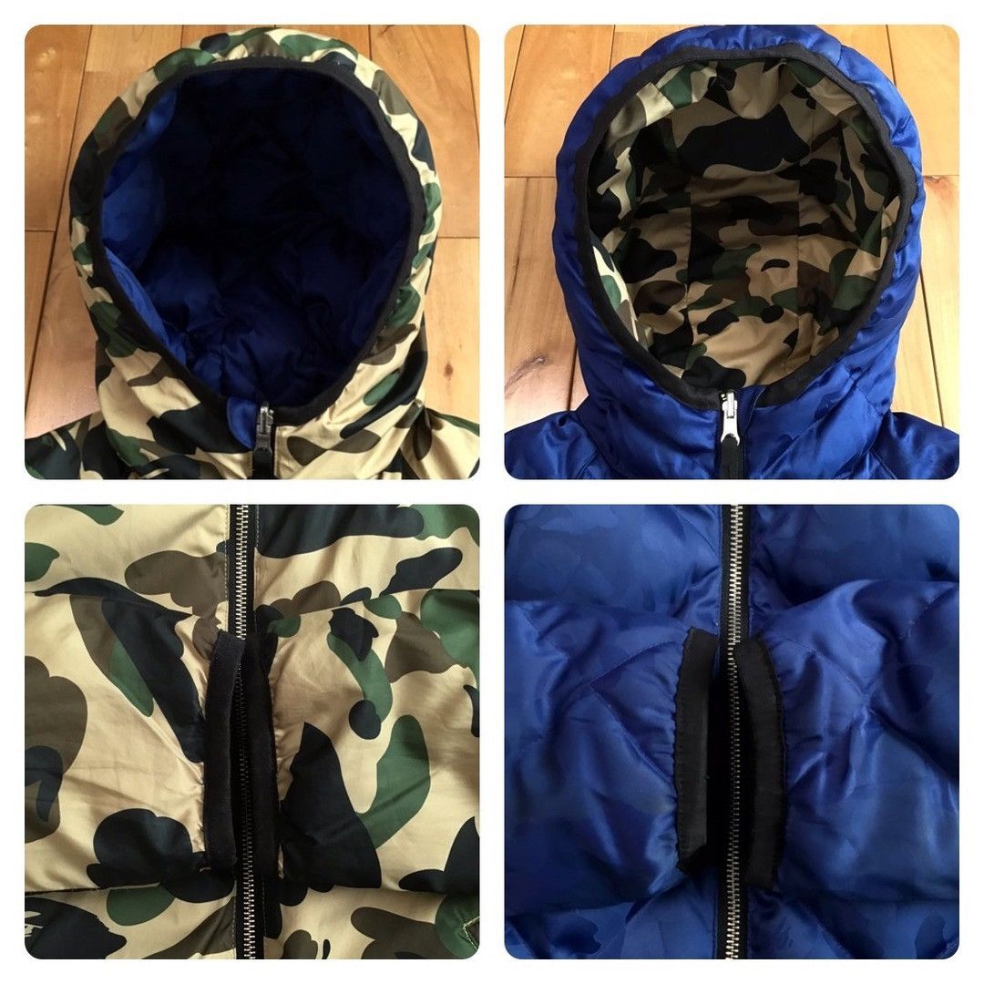 Bape 🔥Reversible🔥 BAPE CAMO Puffer Down Jacket a bathing ape Size US M / EU 48-50 / 2 - 6 Thumbnail