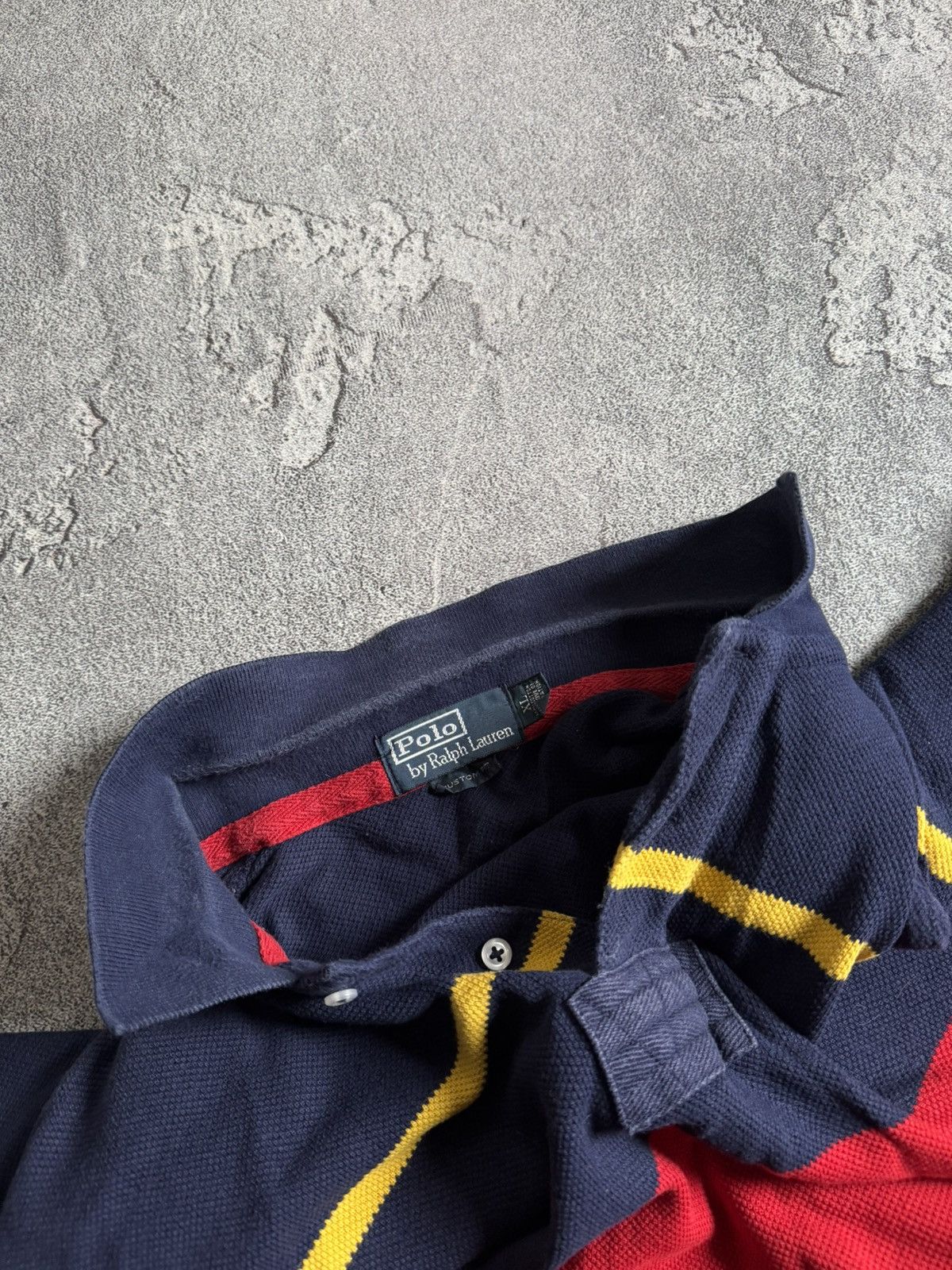 Polo Ralph Lauren Polo Ralph Lauren XL striped polo 👕 tee tshirt vintage rugby Size US XL / EU 56 / 4 - 9 Thumbnail