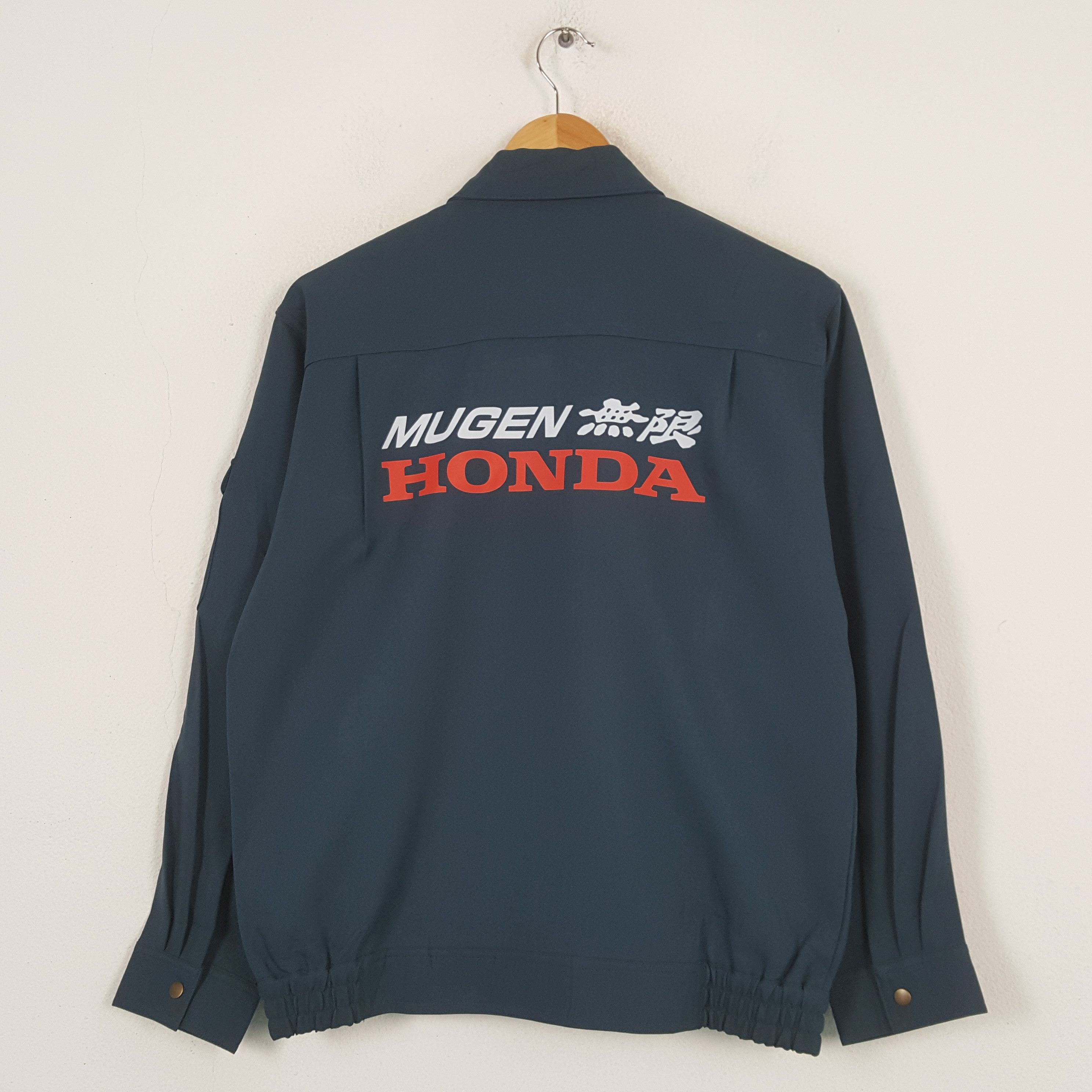 Japanese Brand × Vintage Vintage MUGEN HONDA Japan Racing Team Custom Jacket C289N27 Size US M / EU 48-50 / 2 - 1 Thumbnail
