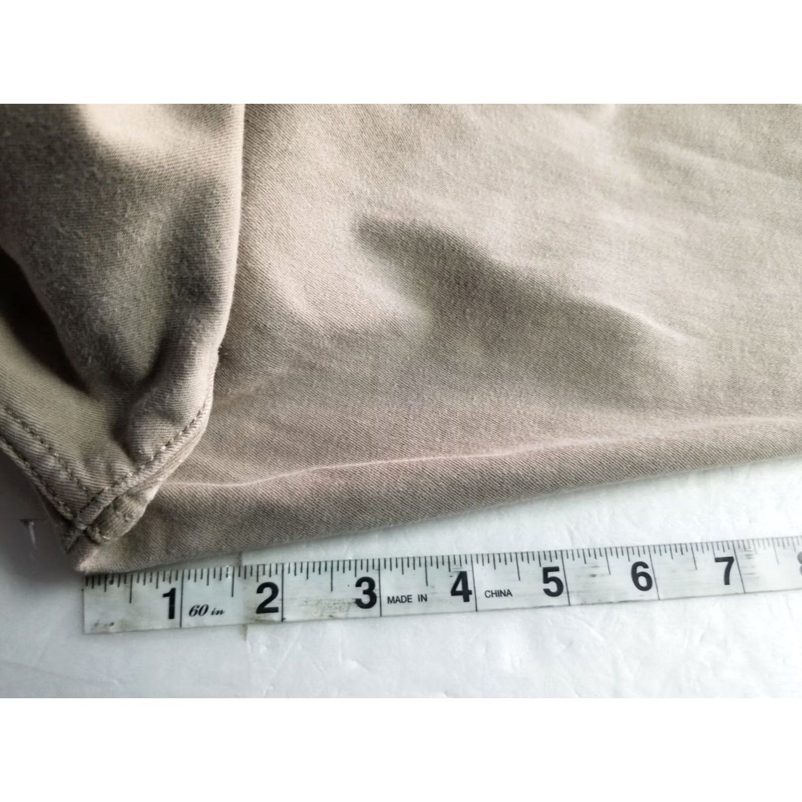 DL1961 DL1961 Avery Modern Straight Stretch Jeans Mens Beige 33x32 Denim Size US 33 - 5 Thumbnail