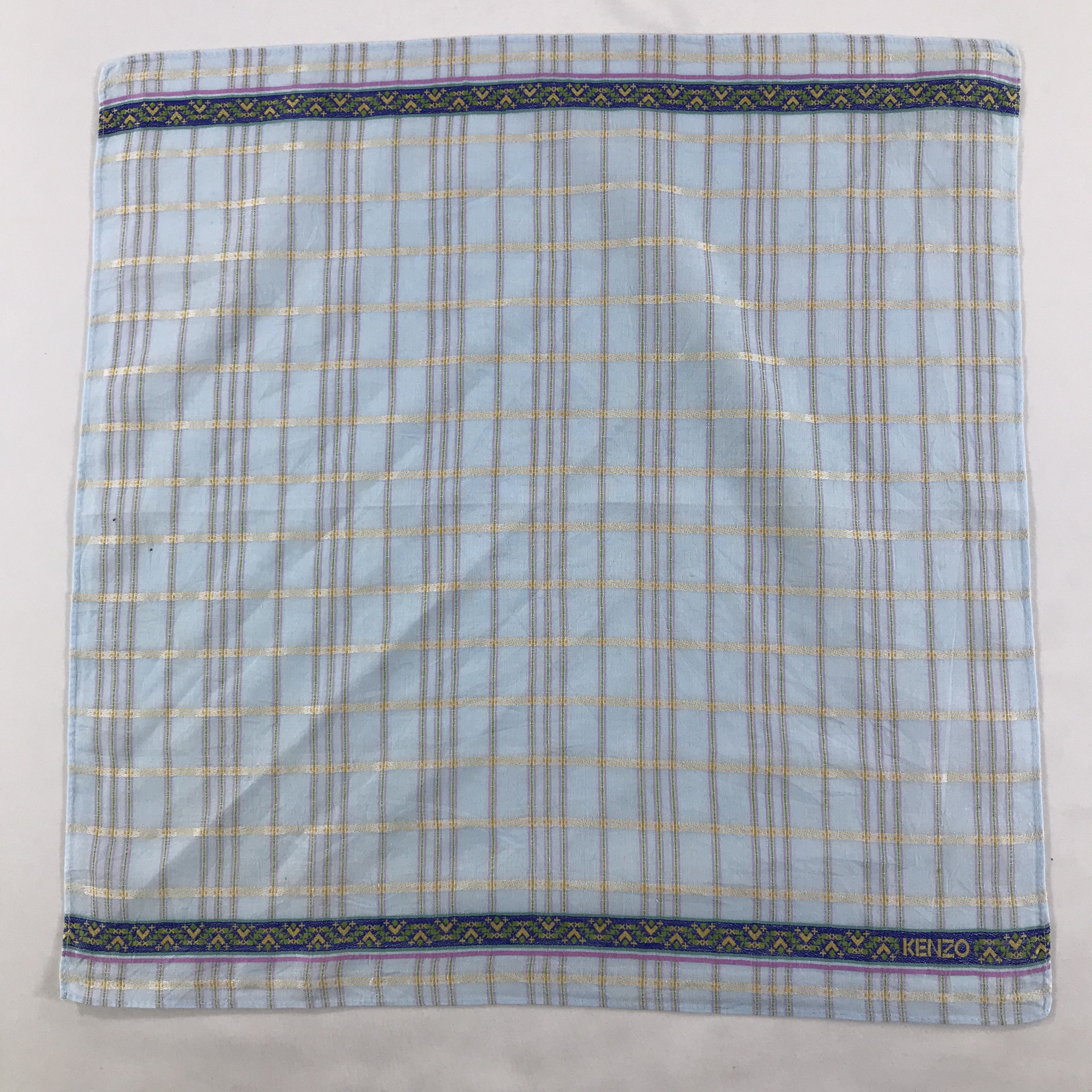 Kenzo × Vintage Kenzo Bandana / Handkerchief / Neckerchief - S1409 Size ONE SIZE - 1 Thumbnail