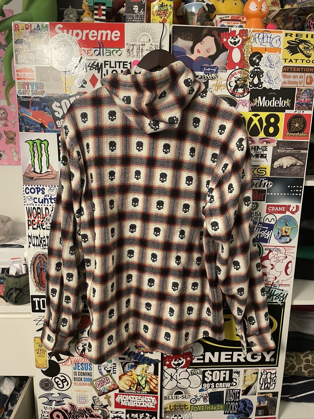 Supreme Number (N)ine Hooded Flannel Size US M / EU 48-50 / 2 - 3 Thumbnail