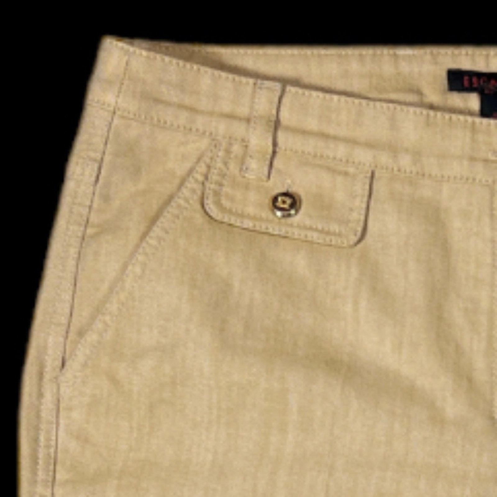 Escada Escada Gold/Yellow Pants | Size 12 Size 34" / US 12 / IT 48 - 5 Thumbnail