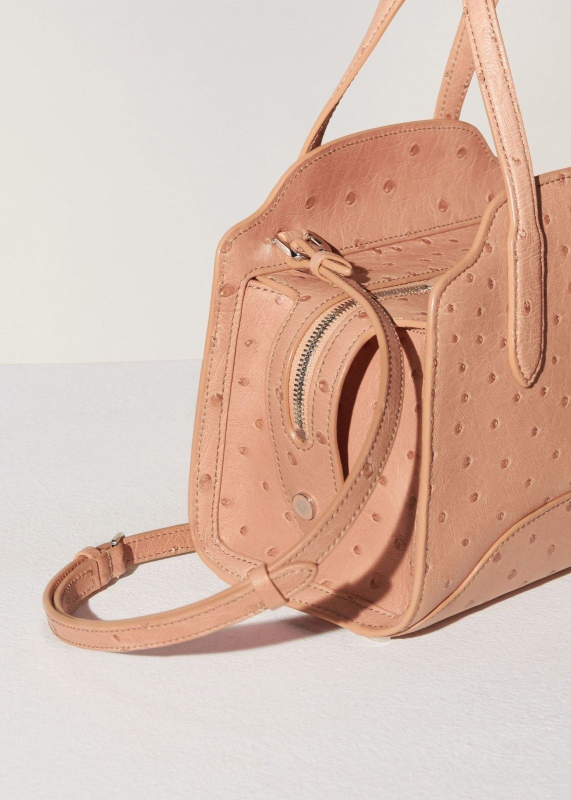Loro Piana o1srvl11e0924 Size: / OS Micro Sesia Bag in Peach Size ONE SIZE - 3 Thumbnail
