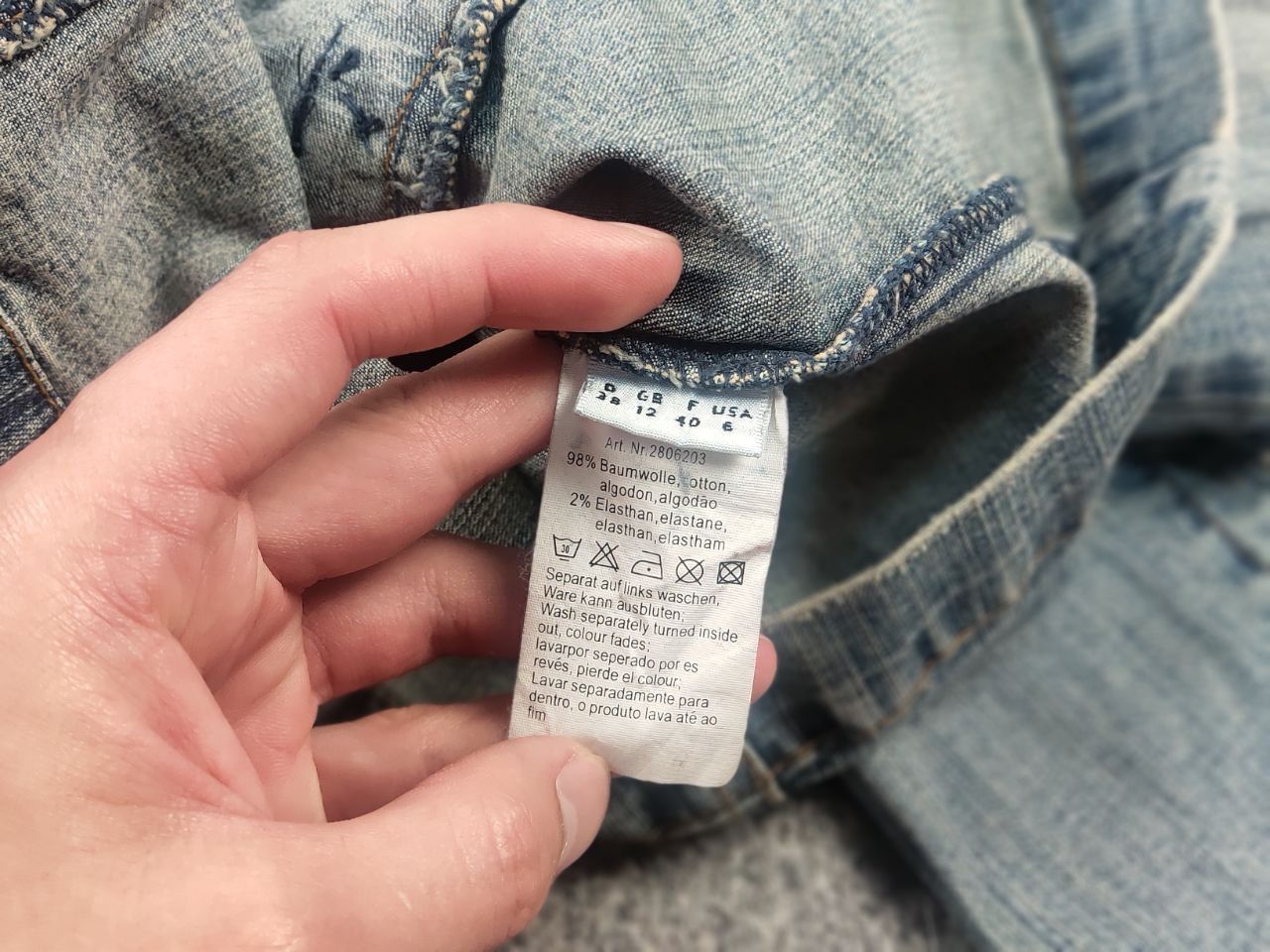 Vintage Napoleon Denim Hysteric Zip Jacket LGB Opium Y2K