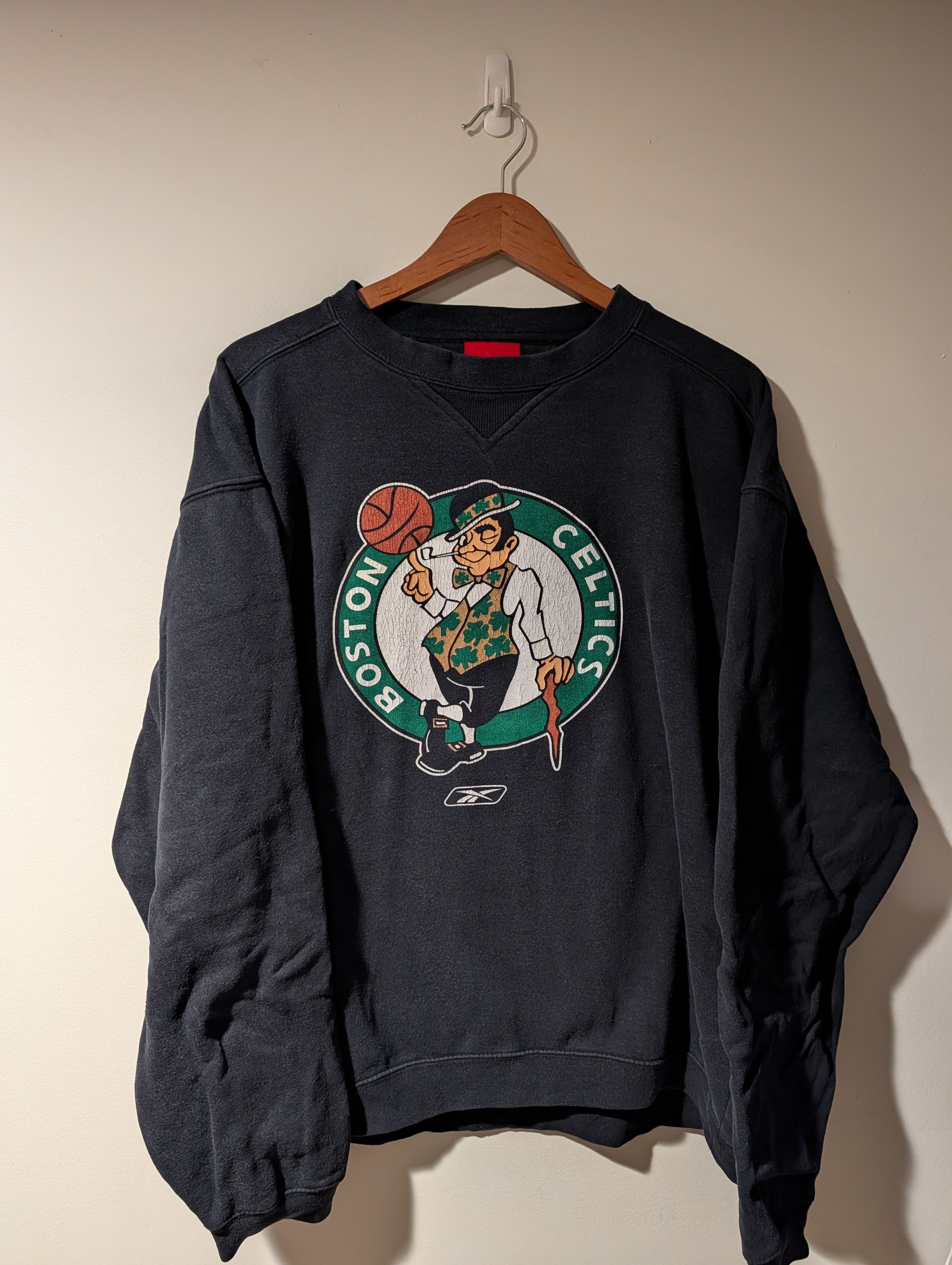 Reebok Boston Celtics Sweatshirt NBA Basketball Sports Mens Reebok Size US M / EU 48-50 / 2 - 1 Thumbnail