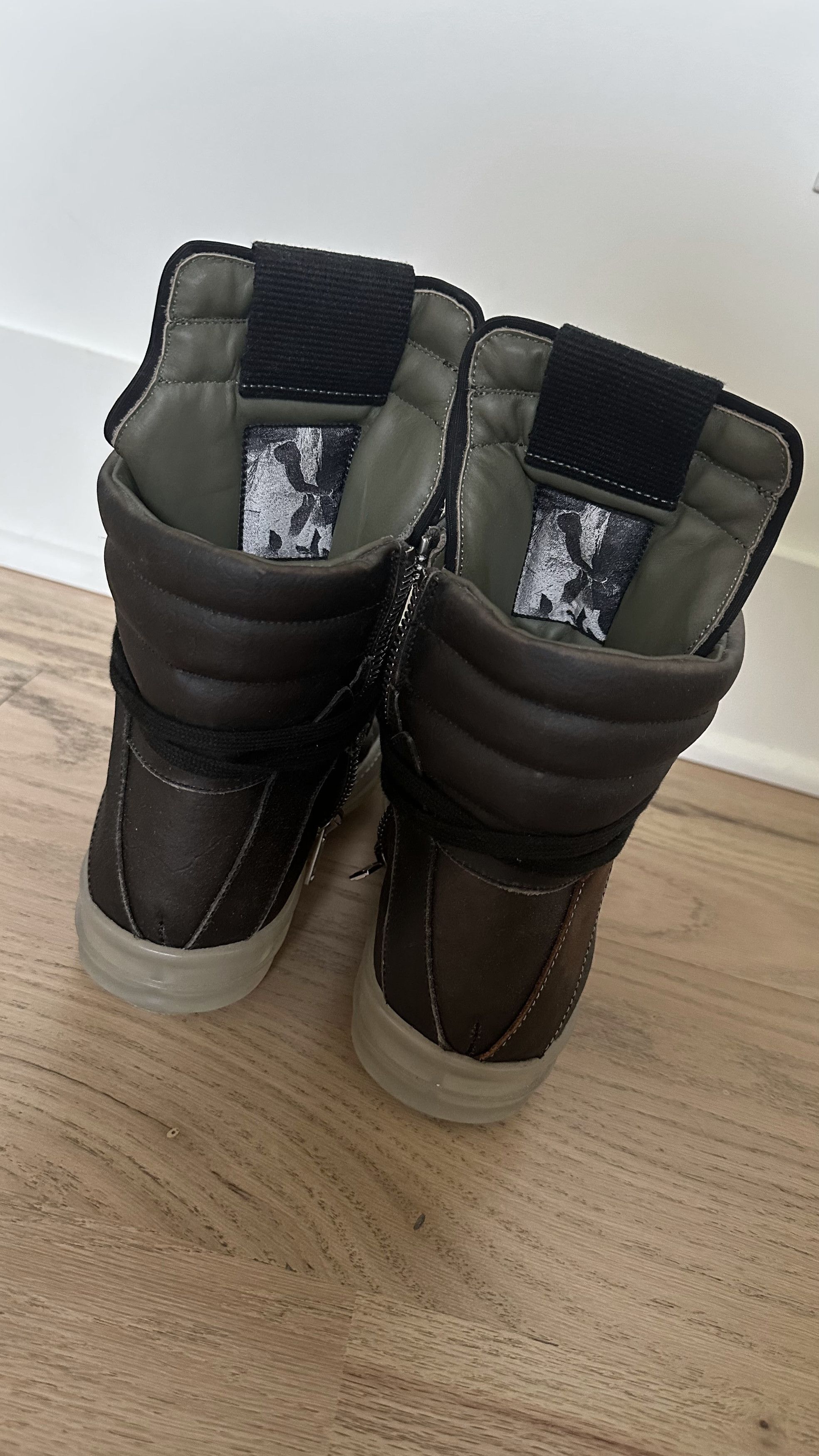 Rick Owens Rick Owens Babel Geobasket Size US 8 / EU 41 - 3 Thumbnail