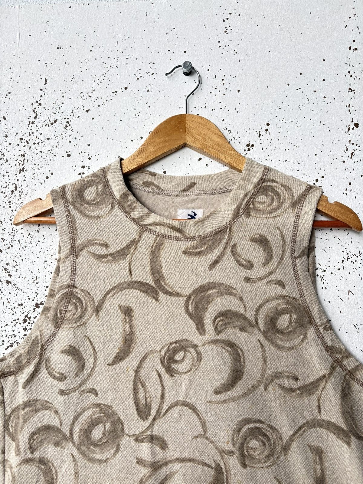 Issey Miyake Vintage Hai Sporting Gear Issey Miyake Abstract Pattern Vest Size US S / EU 44-46 / 1 - 3 Thumbnail