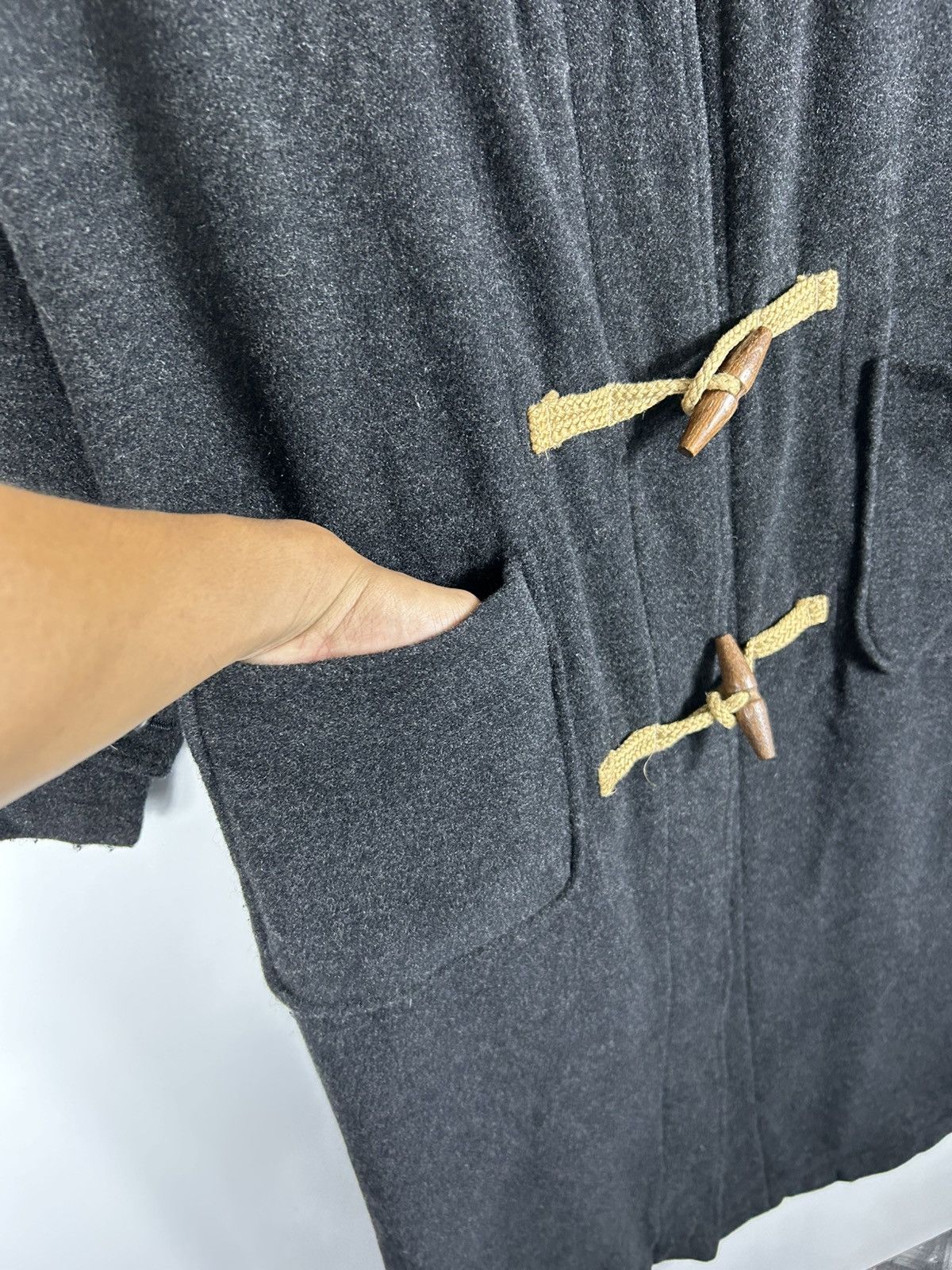 Polo Ralph Lauren × Ralph Lauren × Vintage ⚡️Vintage Polo Sport Ralph Lauren Wool Duffle Long Coat Size M / US 6-8 / IT 42-44 - 7 Thumbnail