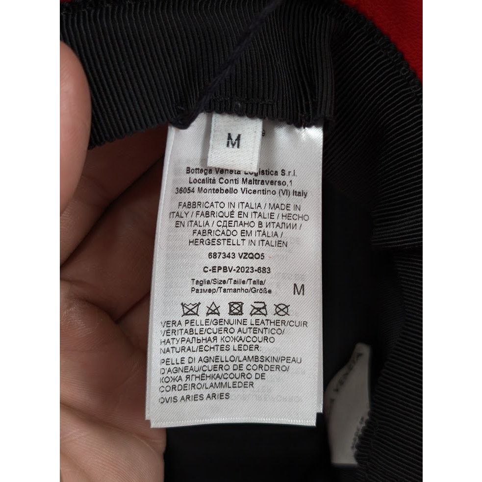 Bottega Veneta o1rshd1 Size: M / Nappa Intreccio Hat / Cap in Poppy Size ONE SIZE - 13 Thumbnail