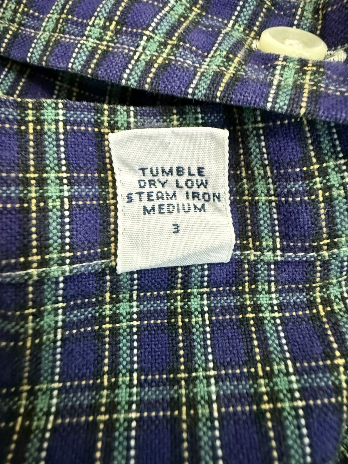 Ralph Lauren Vintage Polo Ralph Lauren Big Shirt Plaid Button Down Size US M / EU 48-50 / 2 - 5 Thumbnail