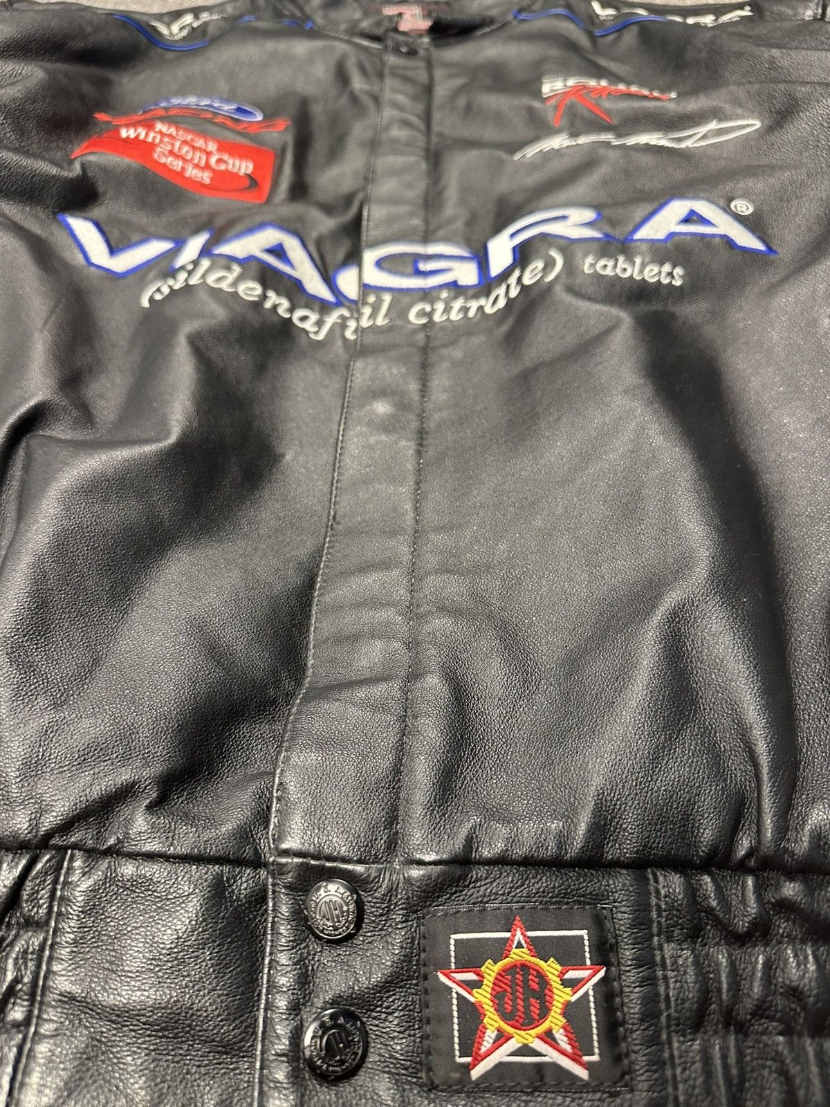 Jeff Hamilton 2XL Viagra Leather Jacket Jh Design Nascar Pfizer Drake Size US XXL / EU 58 / 5 - 5 Thumbnail
