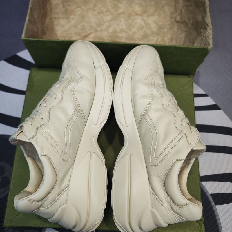 Gucci Gucci Rhyton Logo Low-Top Dad Sneakers - Size US 11 / EU 44 - 7 Thumbnail
