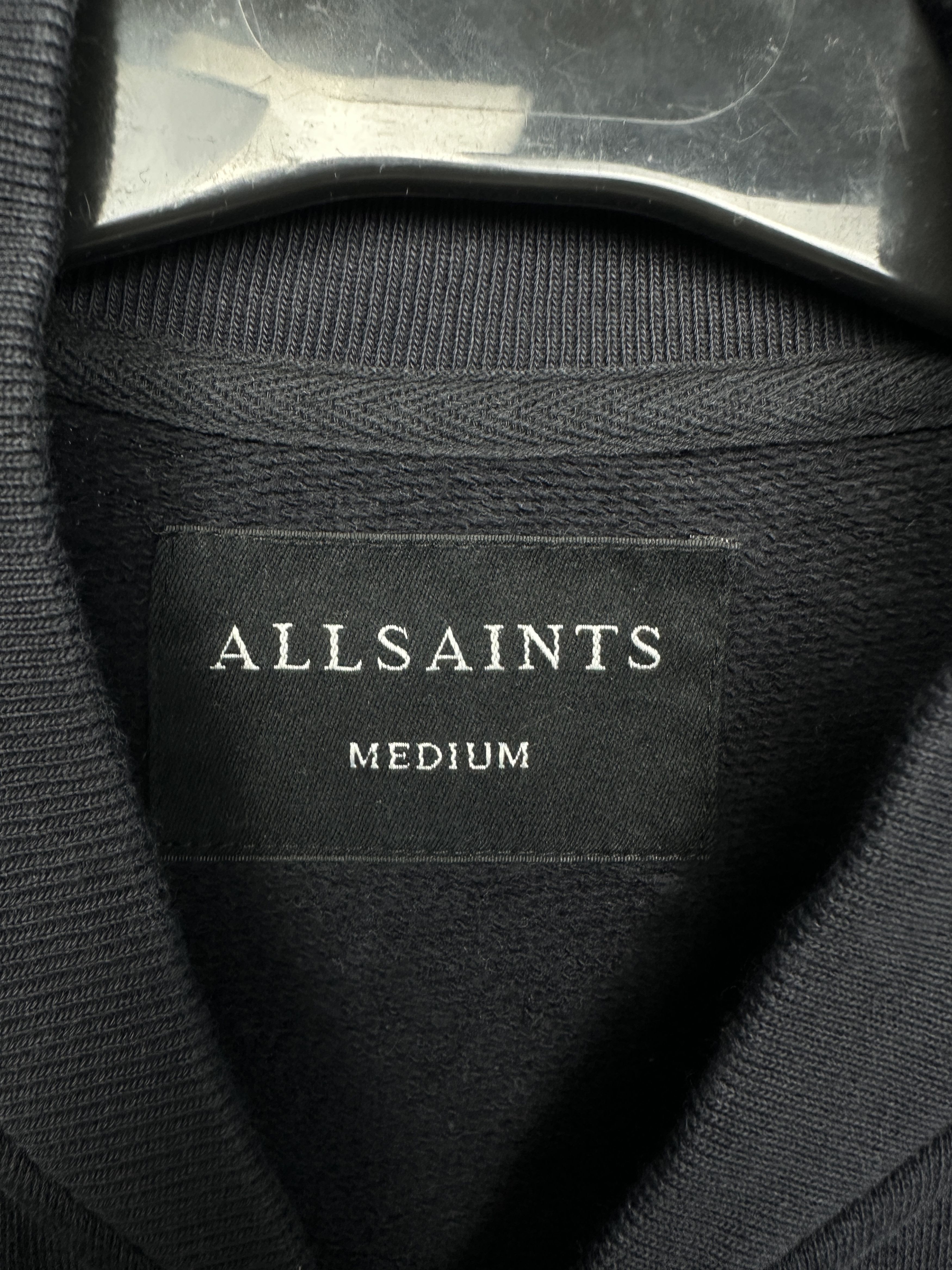 Allsaints Allsaints Vintage Mens Oldsen Bomber Jacket Zip Hoodie Size US M / EU 48-50 / 2 - 3 Thumbnail