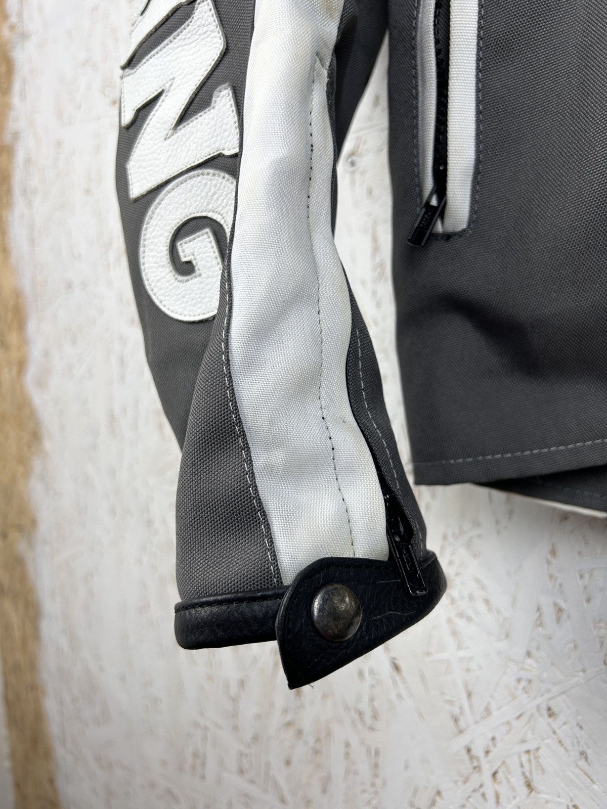 BMW Vintage BMW Racing Michelin Goodyear Leather Inserts Jacket Size US M / EU 48-50 / 2 - 5 Thumbnail