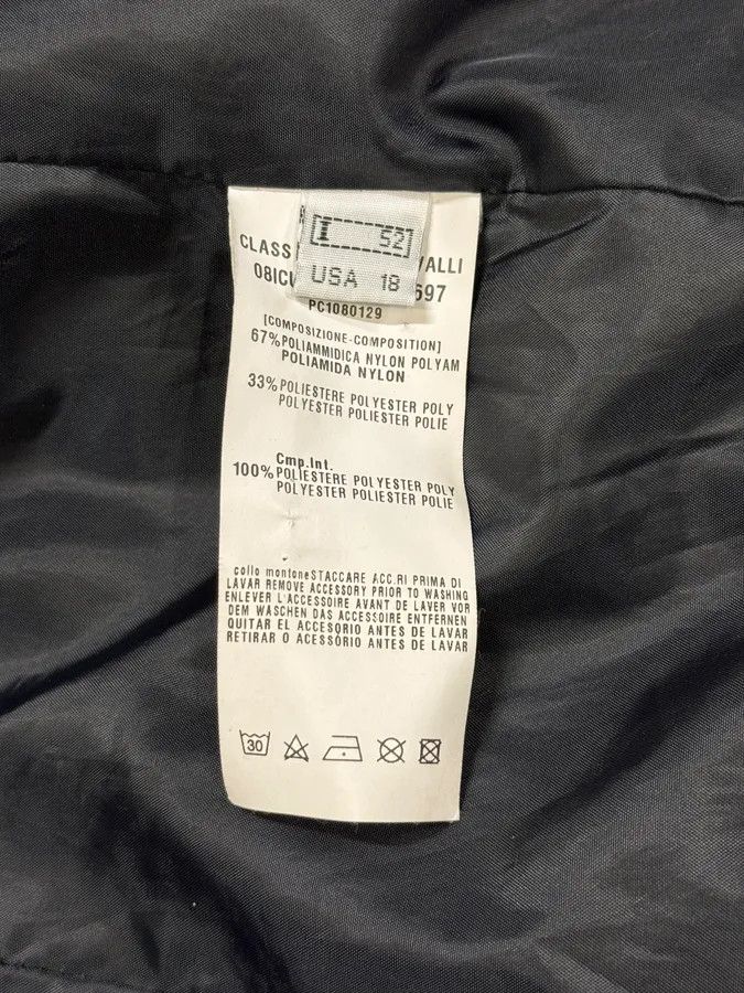 Roberto Cavalli 2000s Roberto Cavalli Black Buttoned Jacket Size US M / EU 48-50 / 2 - 8 Thumbnail