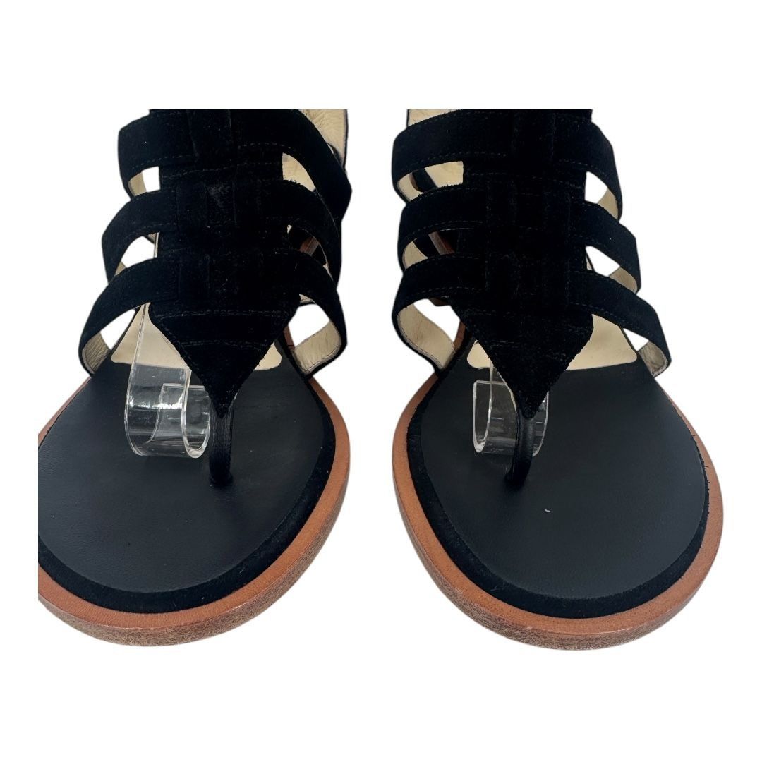 Chanel Chanel Suede High Knee Gladiator Sandals 2015 Karl Lagerfeld Size US 8 / IT 38 - 6 Thumbnail